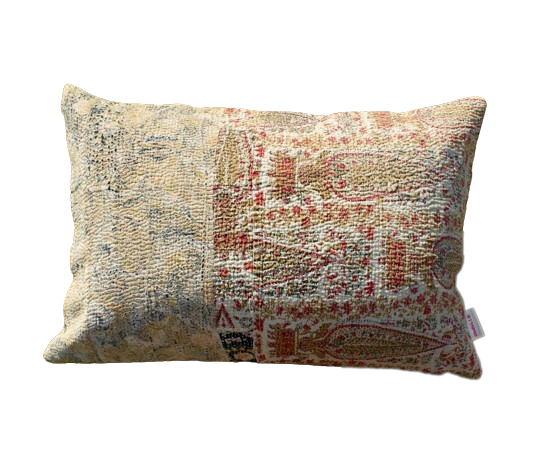 Kussen Kantha vintage 40x60 cm