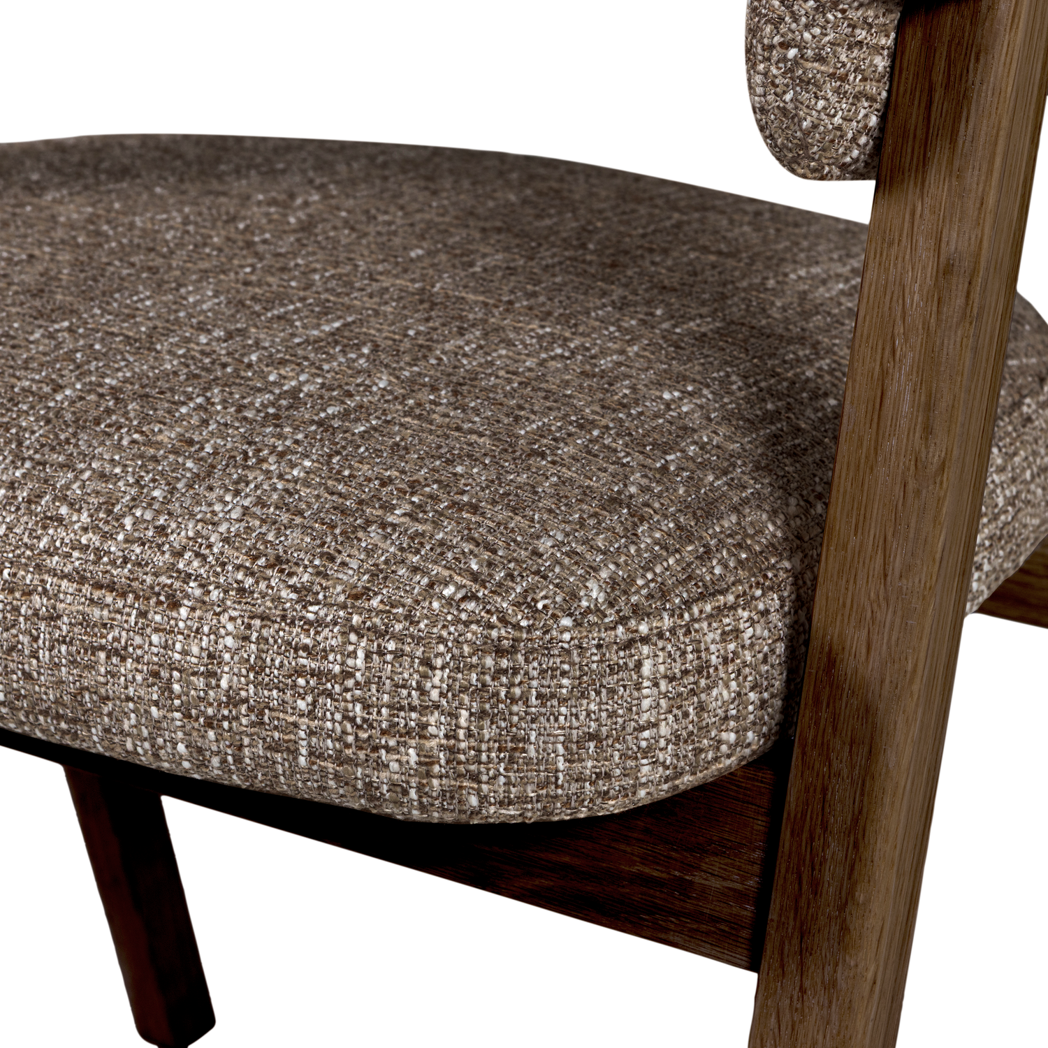 Tunar eetkamerstoel met armleuning hout naturel [fsc]