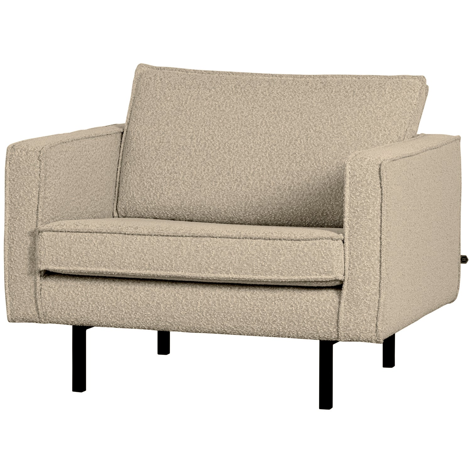 Rodeo fauteuil structure velvet frost
