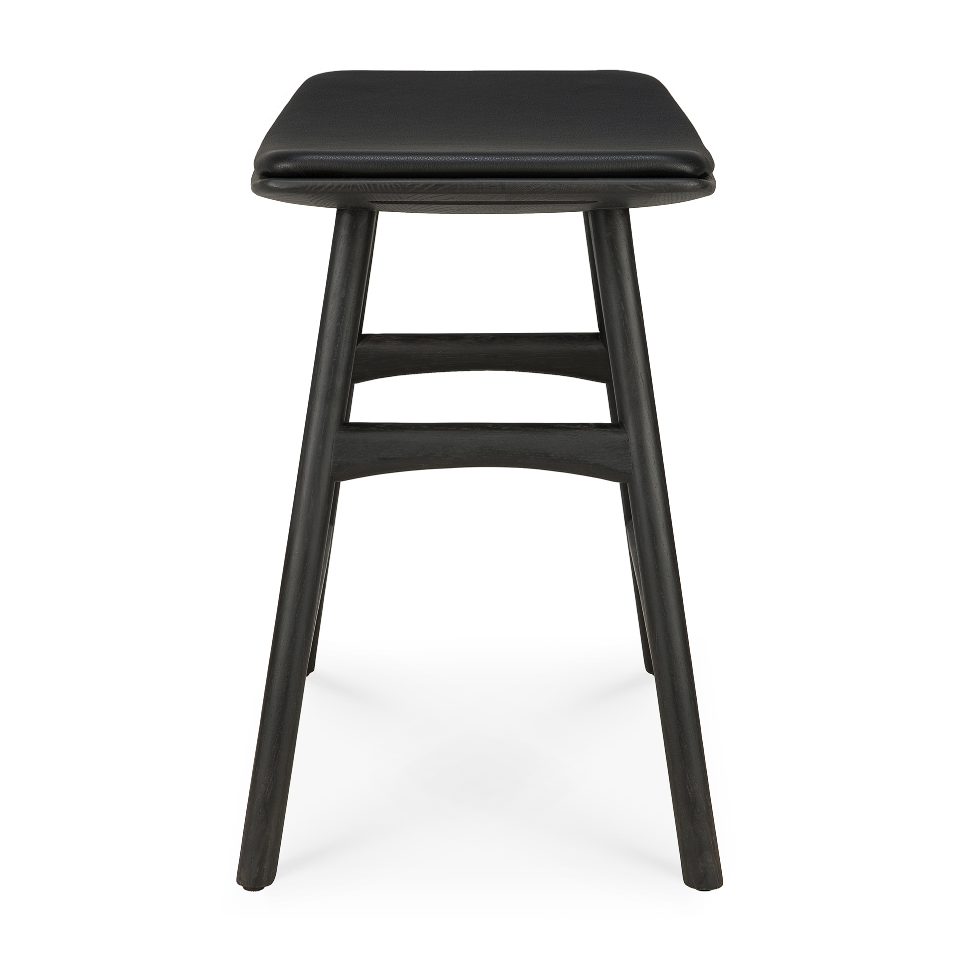 Ethnicraft - Osso eettafel kruk 45 - eiken/eiken zwart