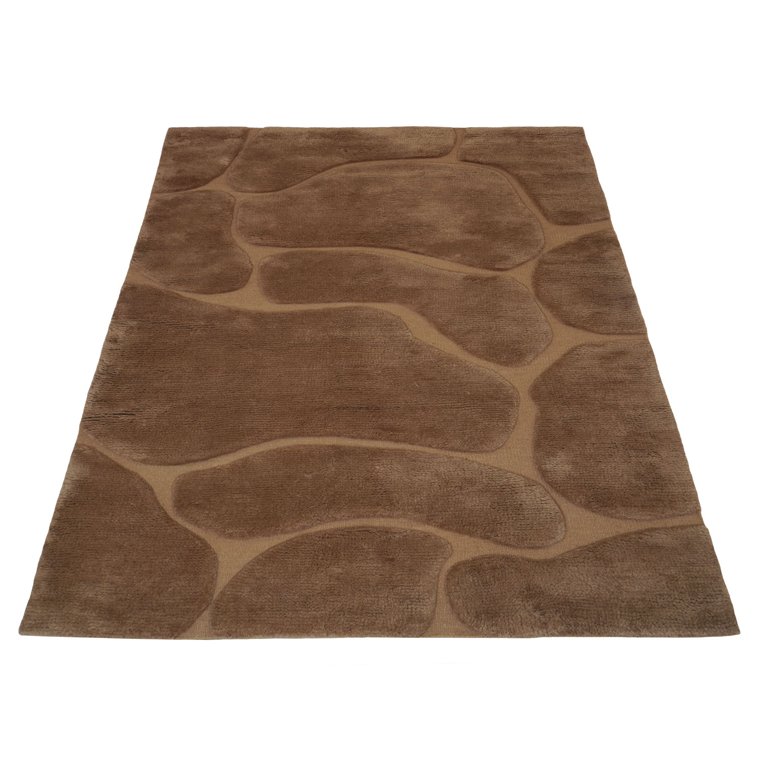 Superior Berber Vloerkleed Burnt Caramel