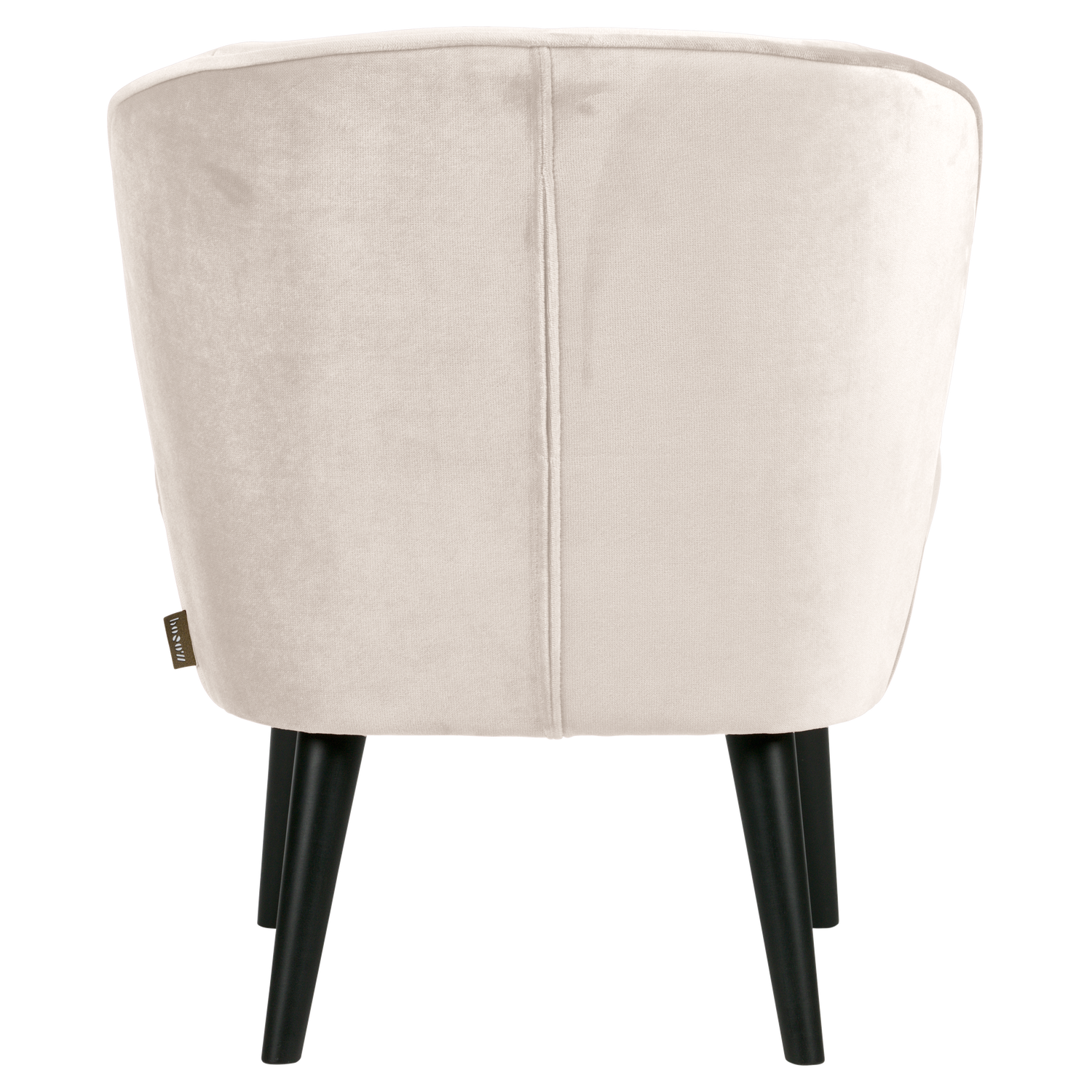 Sara fauteuil velvet off white [fsc]