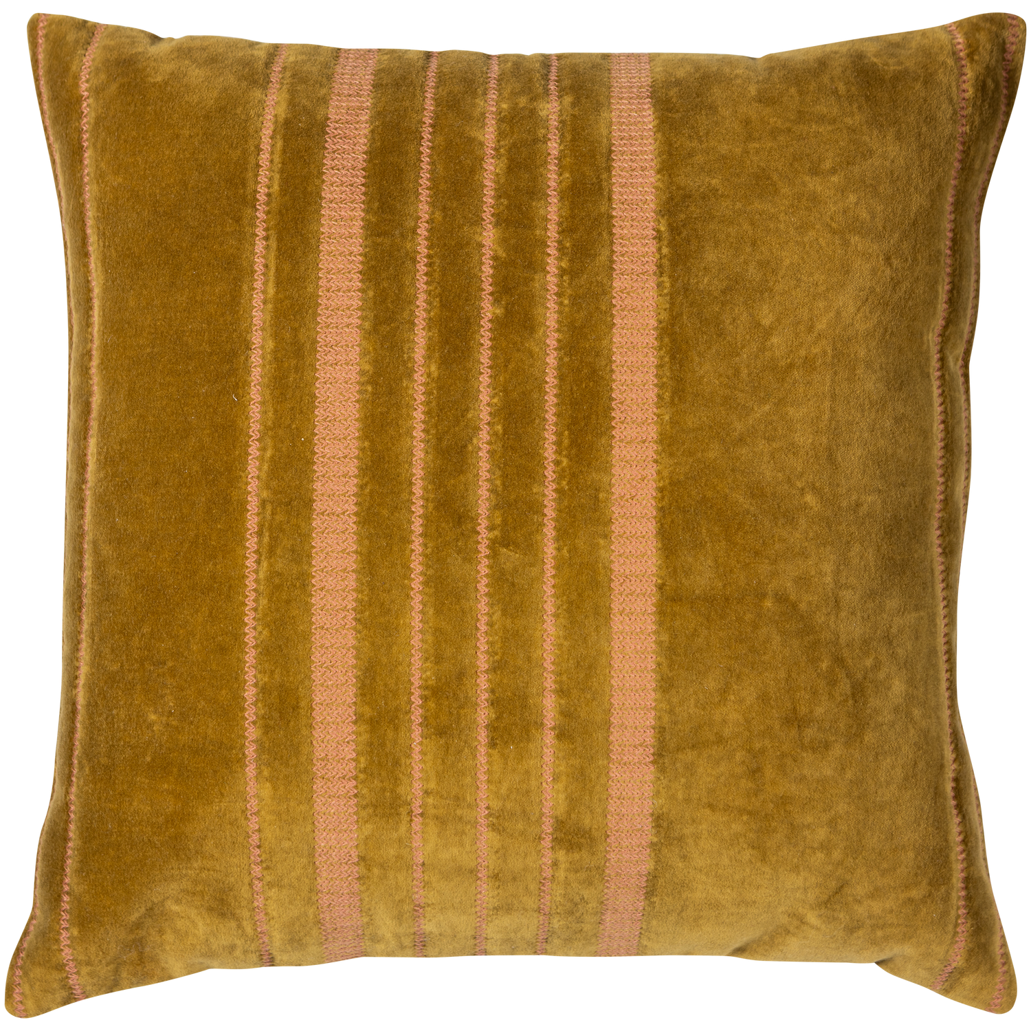 Feis kussens velvet roze/naturel - set van 3