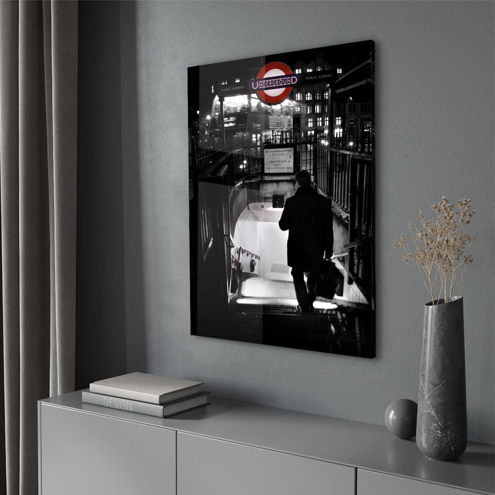Walljar acrylglas schilderij - Underground