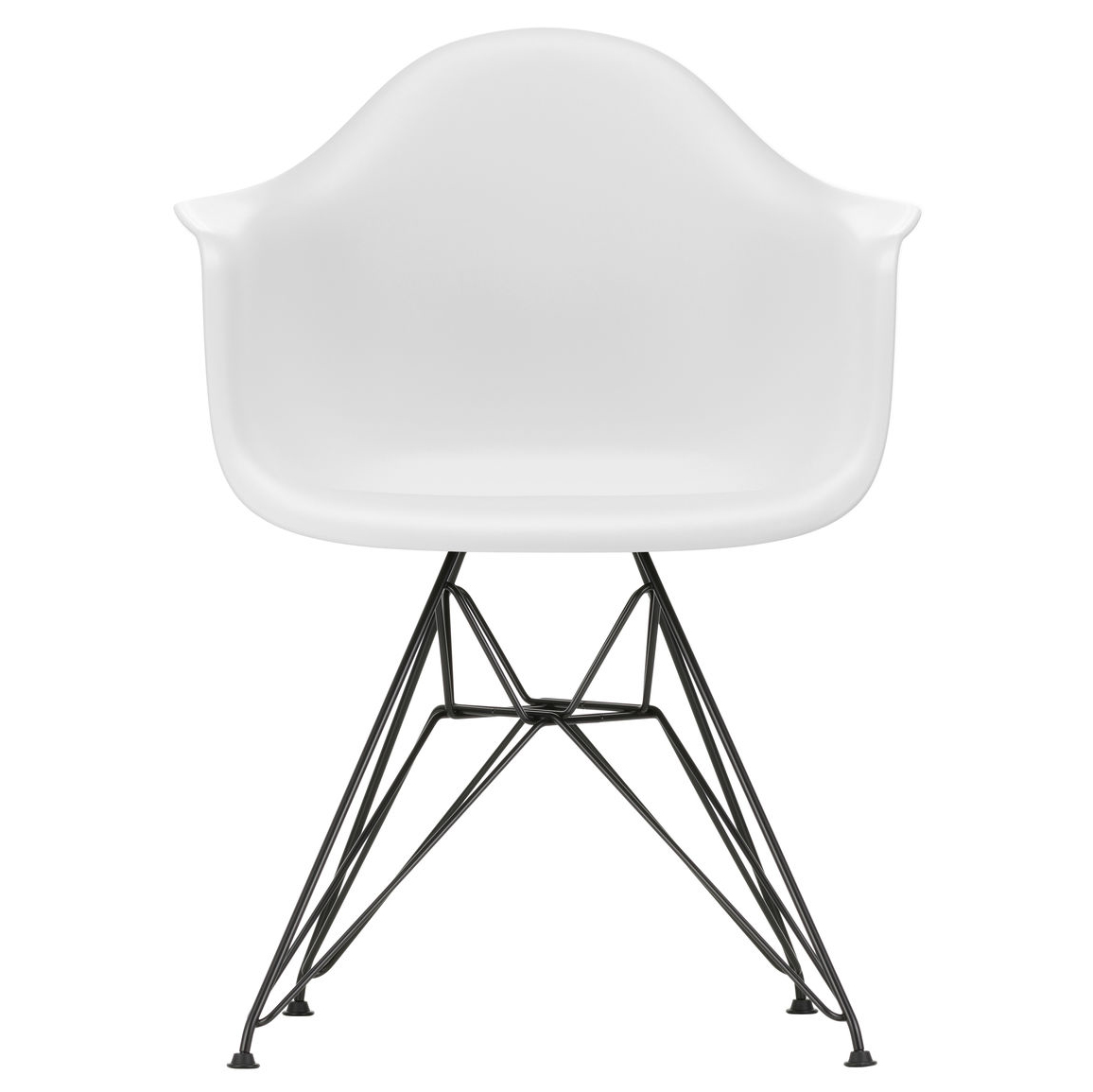 Vitra Eetkamerstoel DAR RE zwart