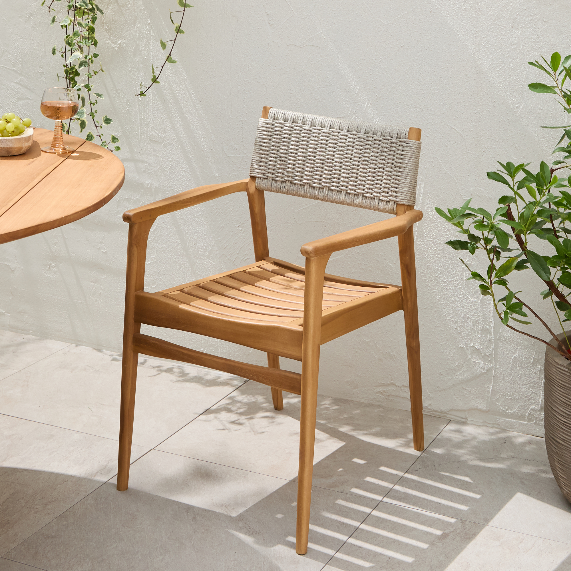 Tuinstoel Puro teak