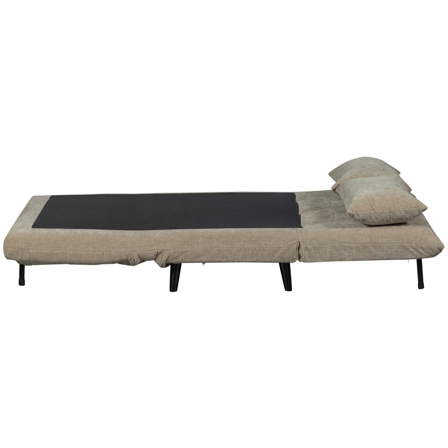 Xem 1-persoons slaapbank velvet naturel