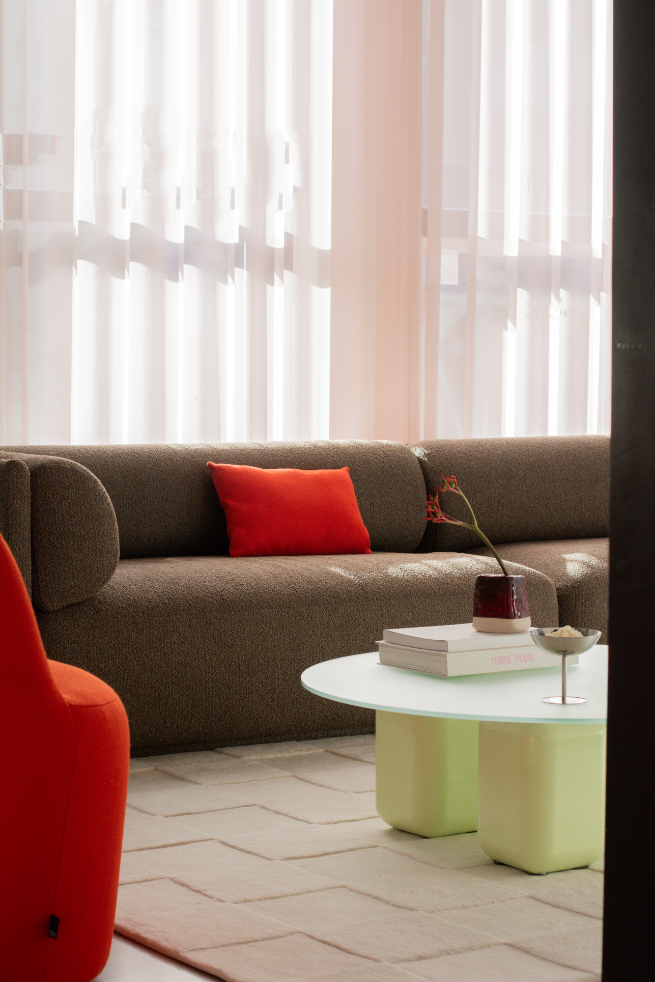 Salontafel Uma Frosted Green