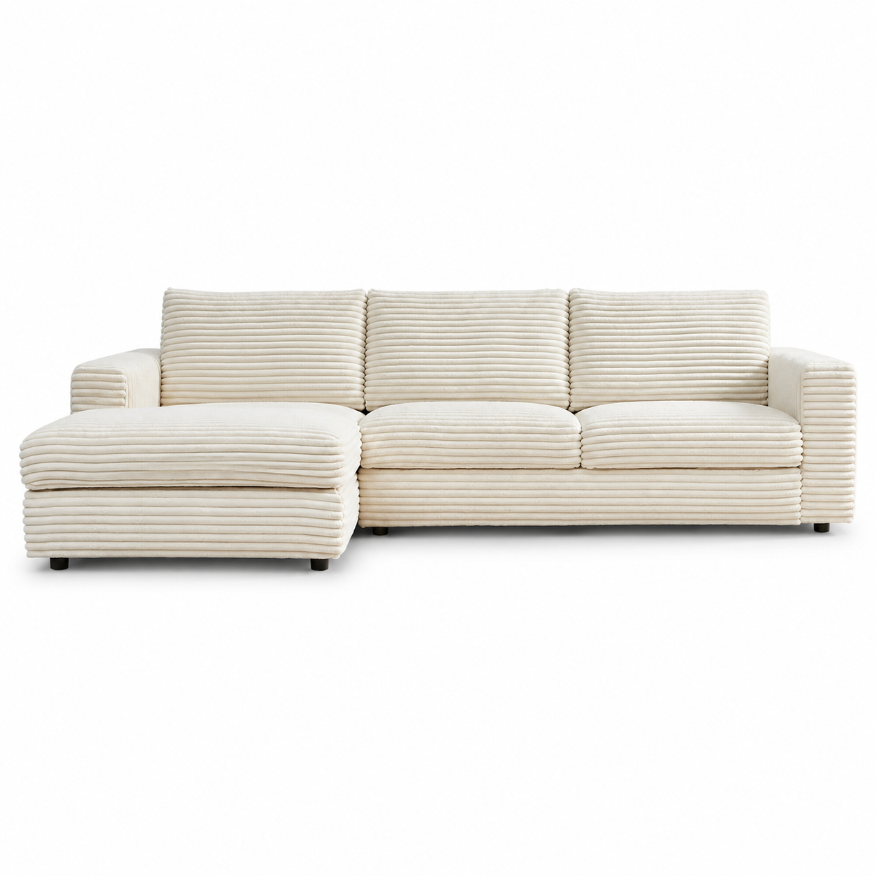 Hoekbank Avero Crème Chaise Longue