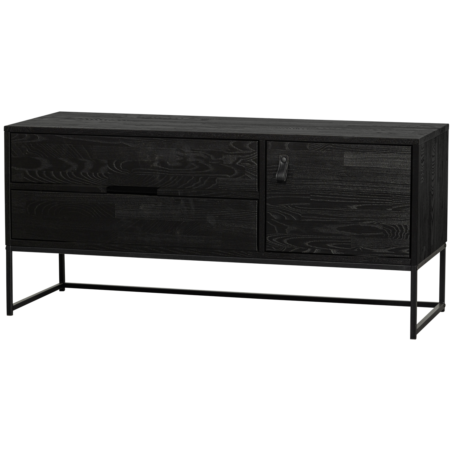 Silas tv meubel 120 cm grenen dust [fsc]