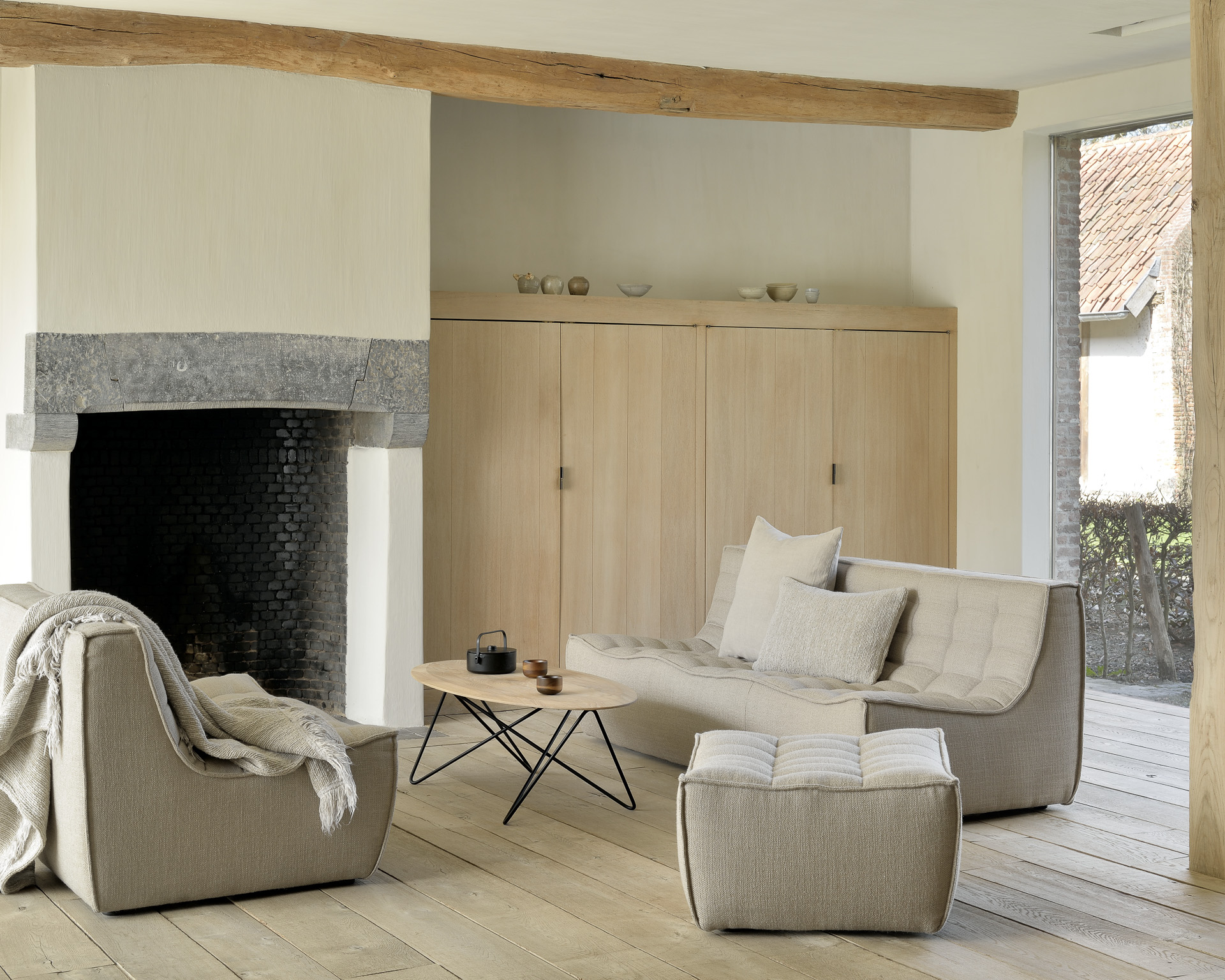 Ethnicraft - Sofa N701 - beige