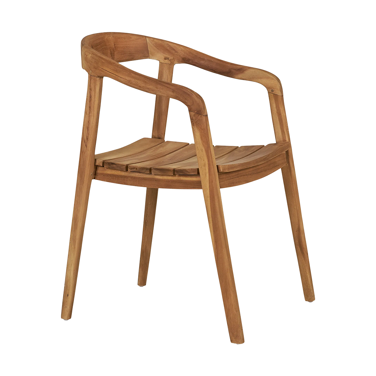 Houten tuinstoel Claudette