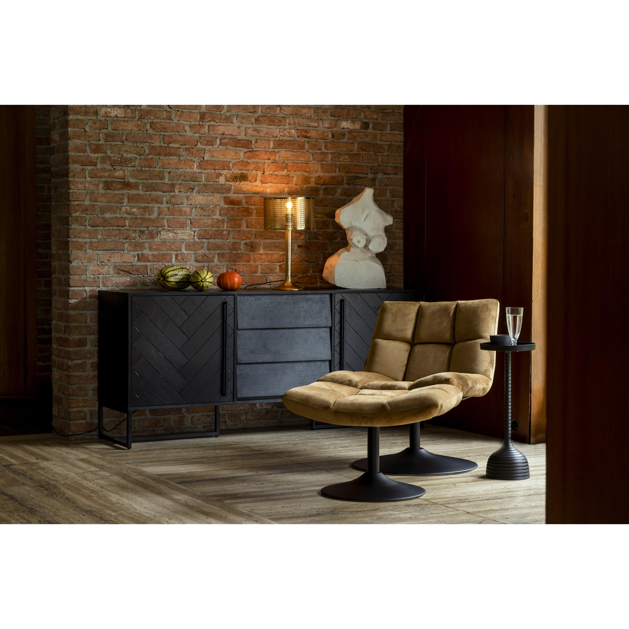 Hocker Bar velvet