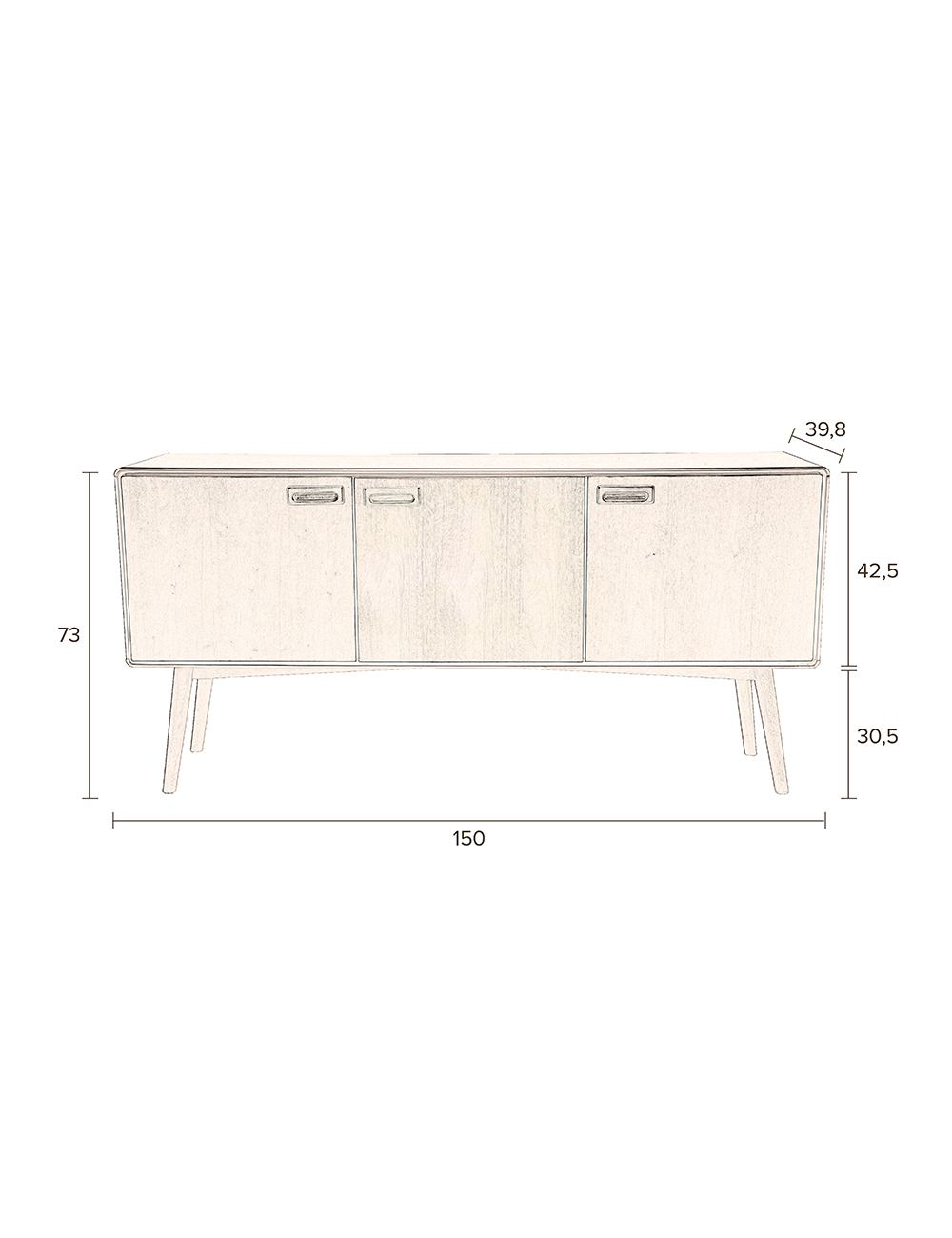 Dutchbone Juju dressoir