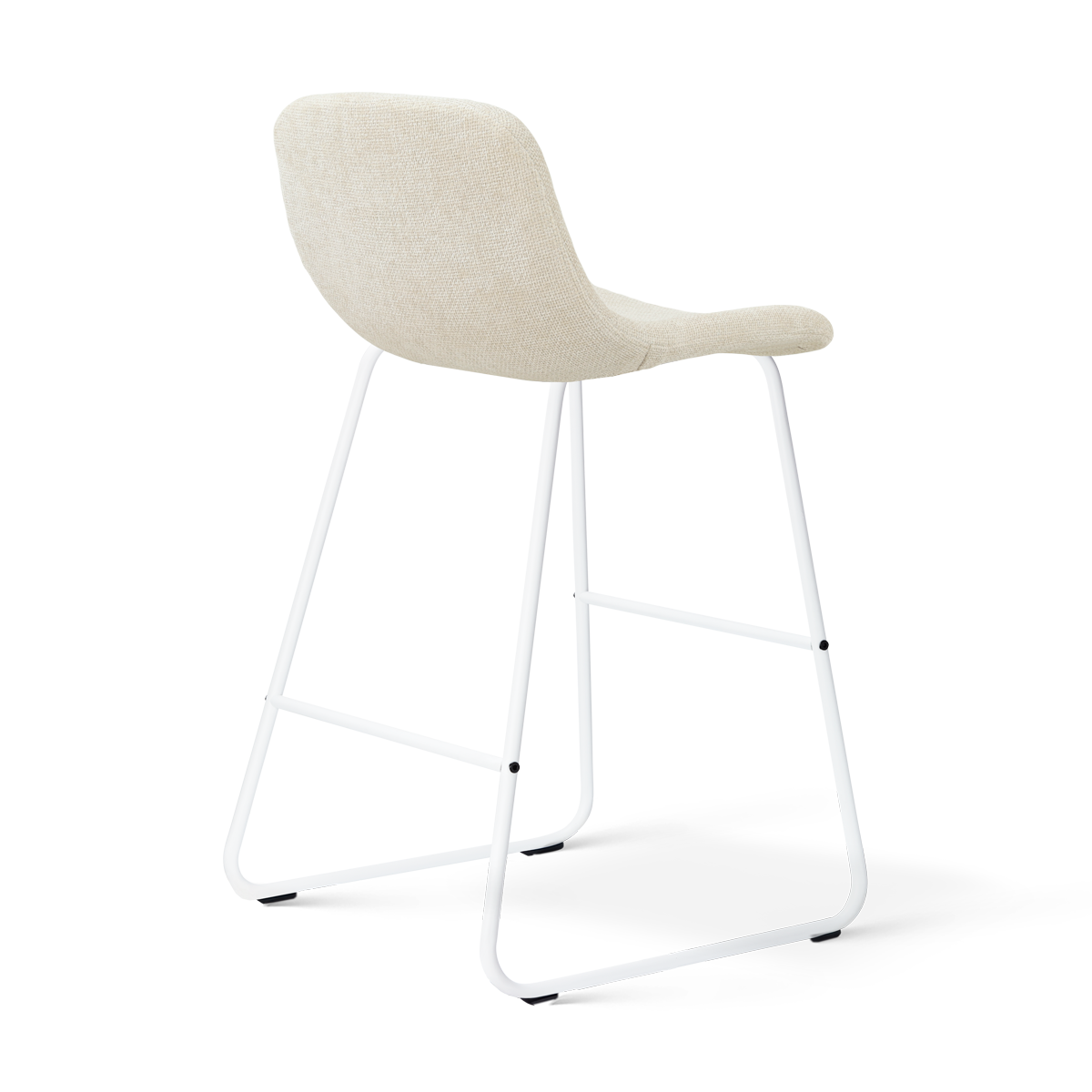 Barkruk Nino-Mats wit onderstel 65 cm 
