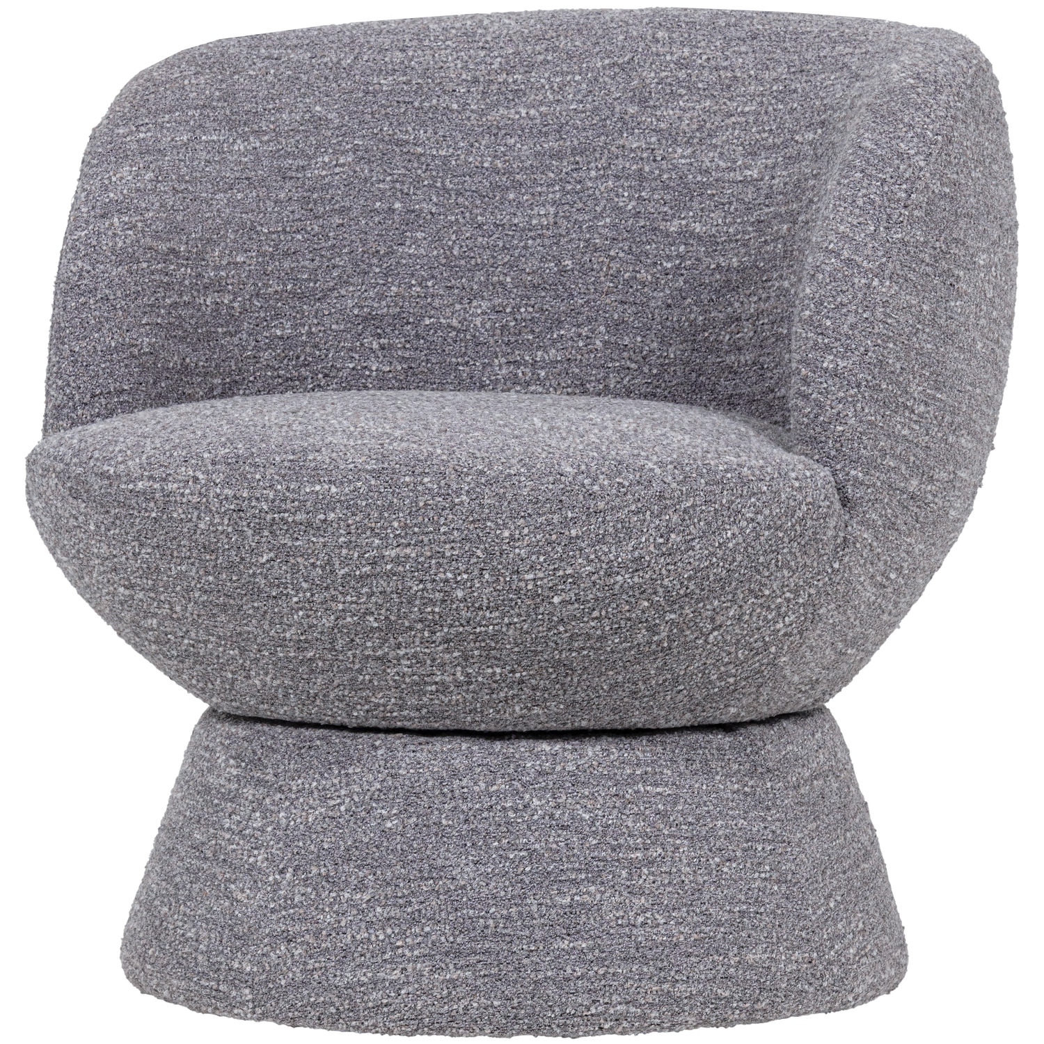 Shuffle draaifauteuil grijs melange