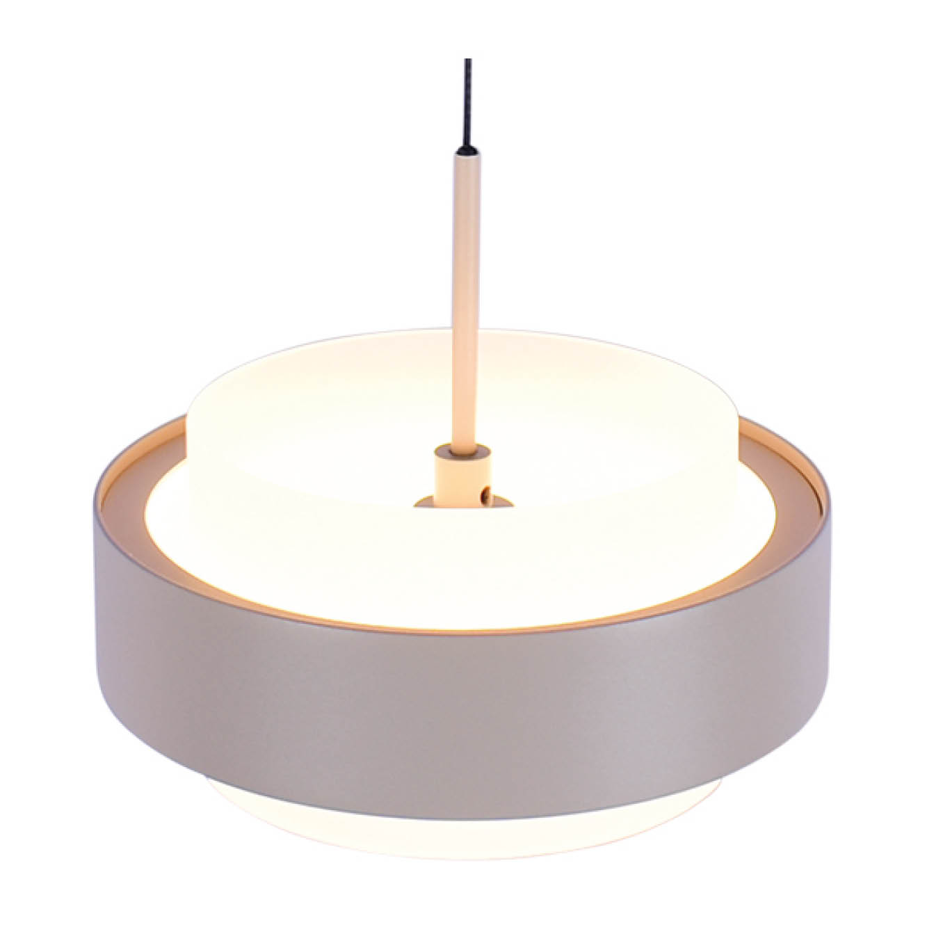 Puleggia Hanglamp 3-lichts Rond Creme