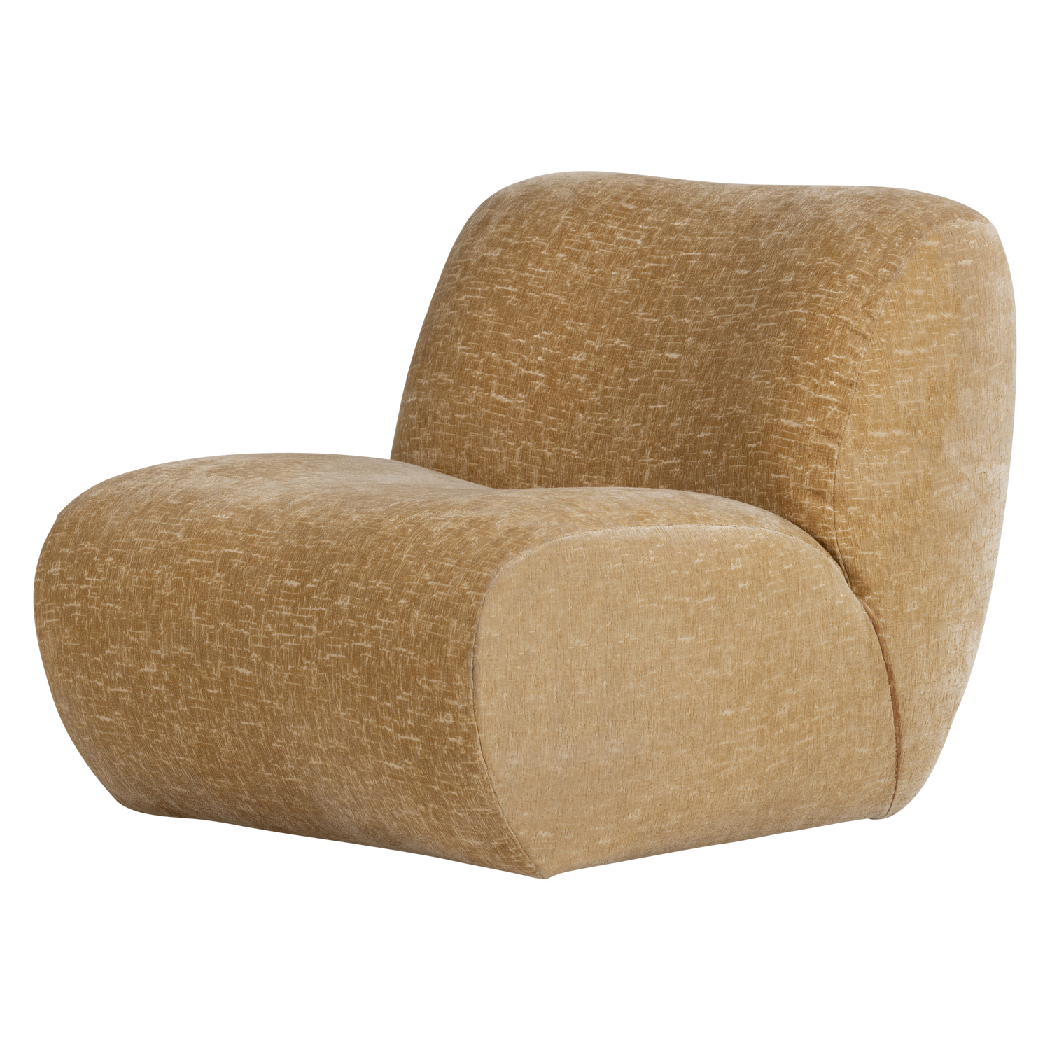 Nomu fauteuil grove chenille lichtbruin [fsc]