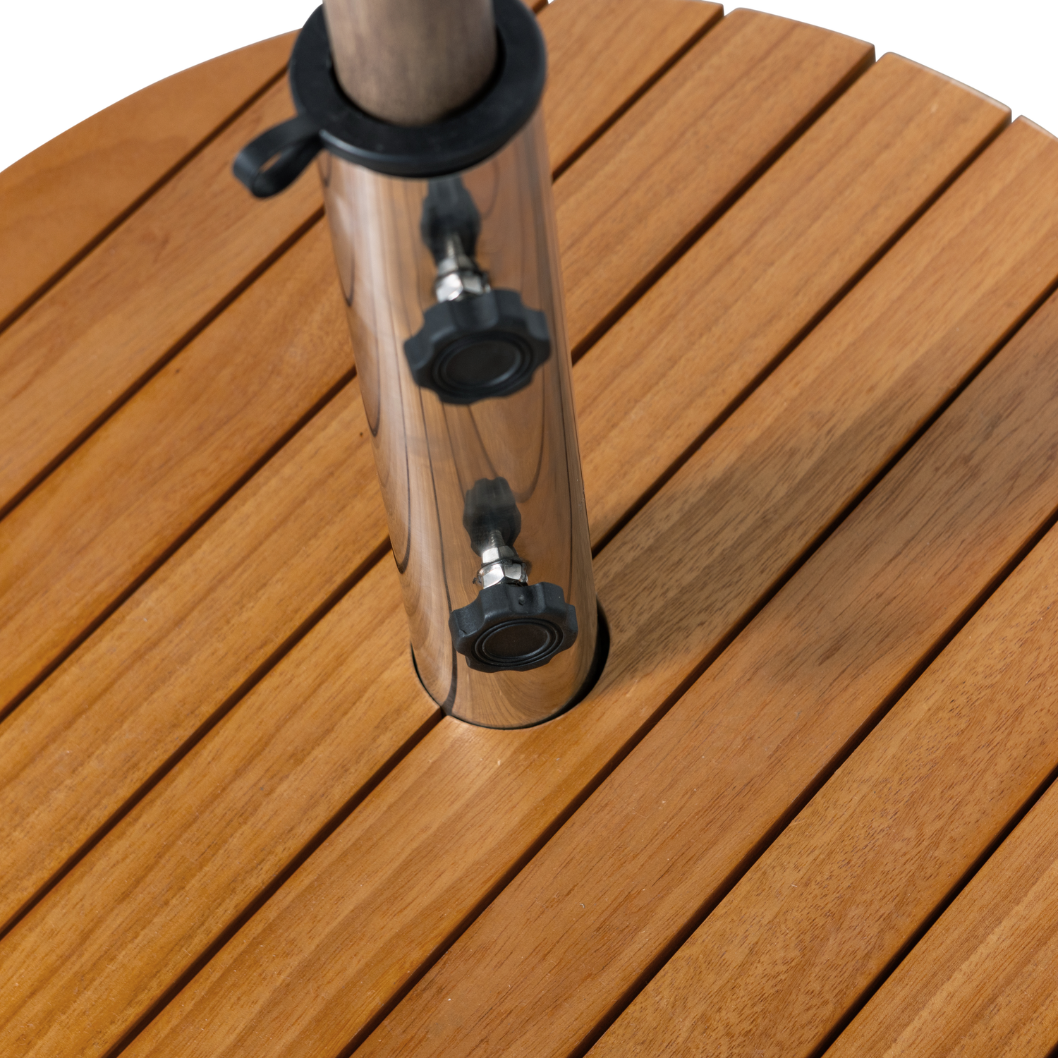 Monica tuin parasolvoet hout naturel 37xo49cm [fsc]