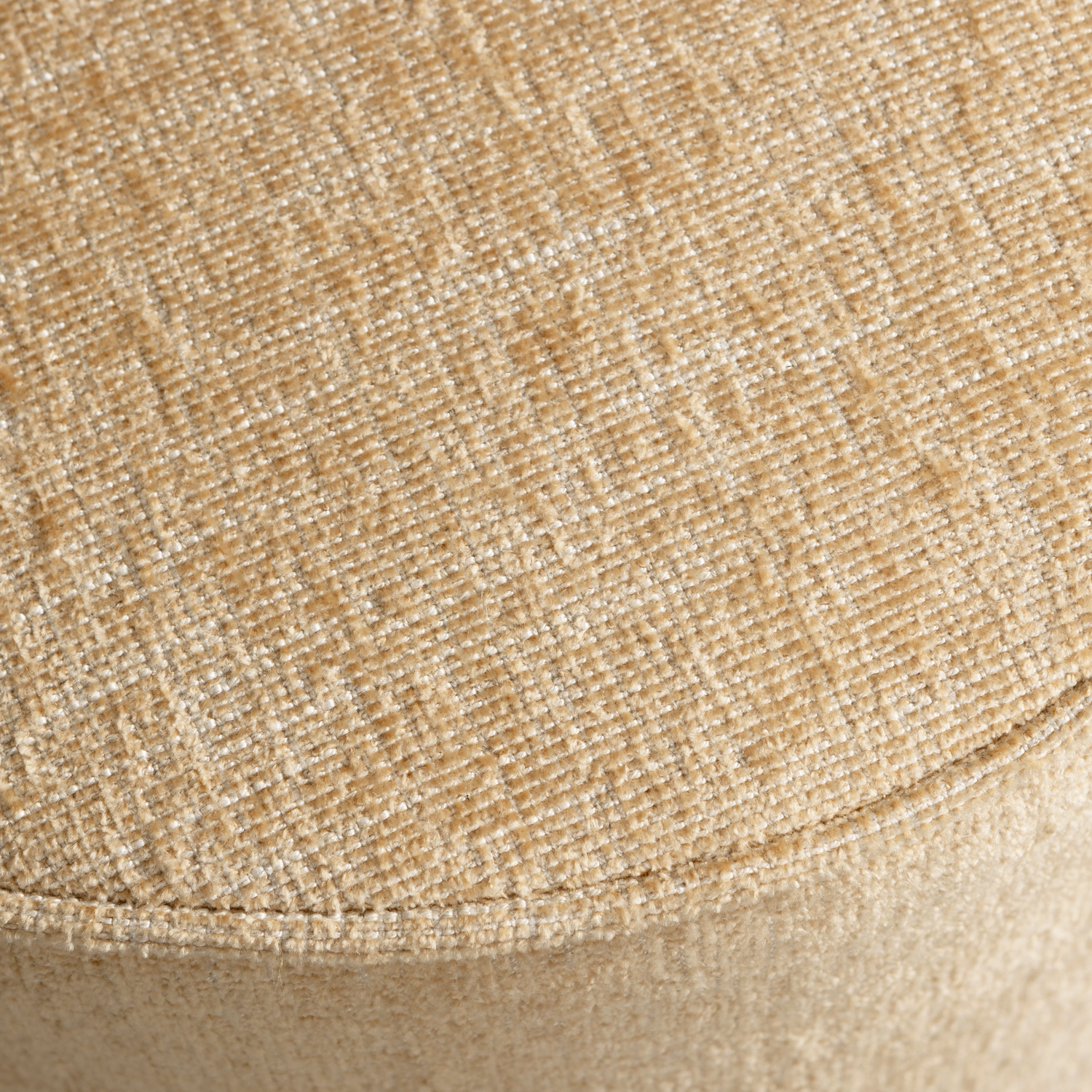 Pearl poef naturel melange