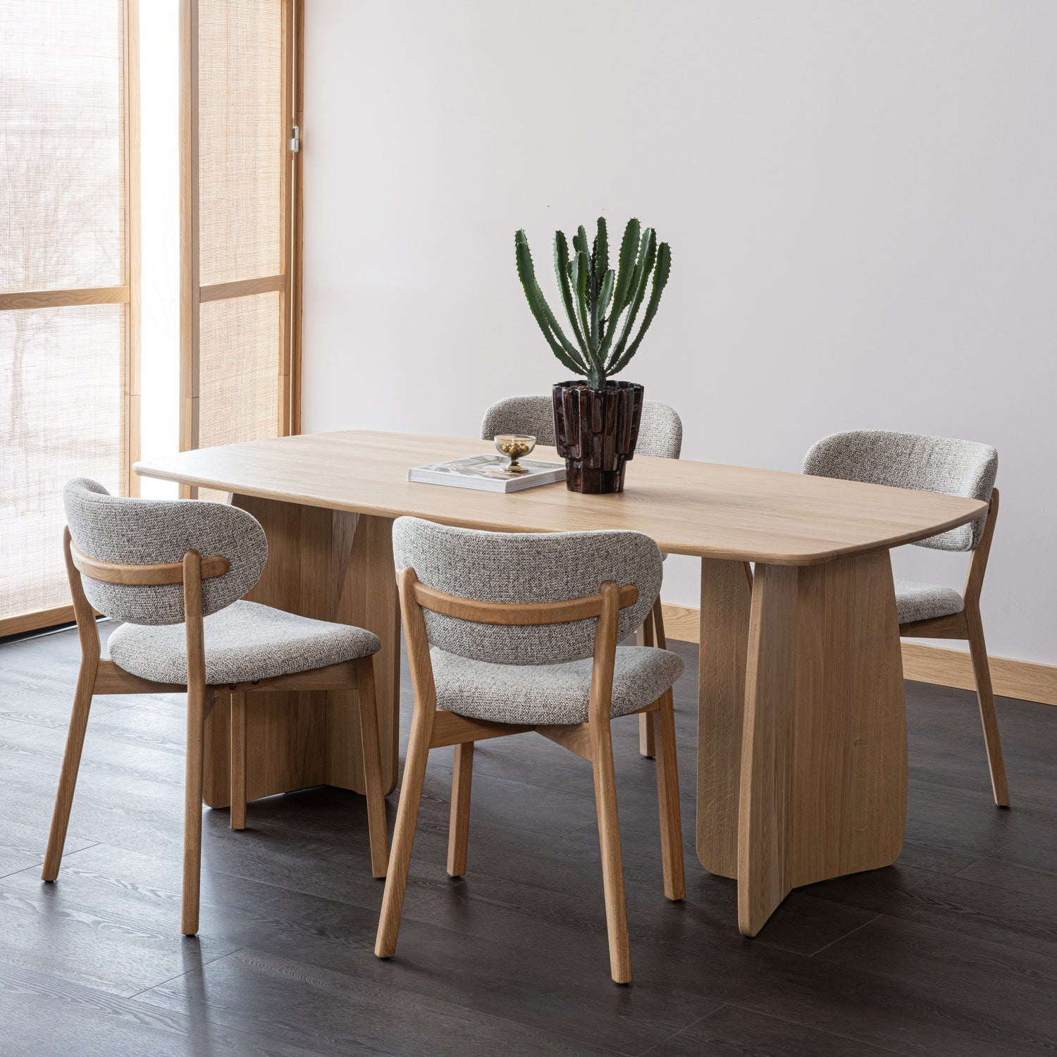 Veere eettafel 180x100 cm naturel [fsc]