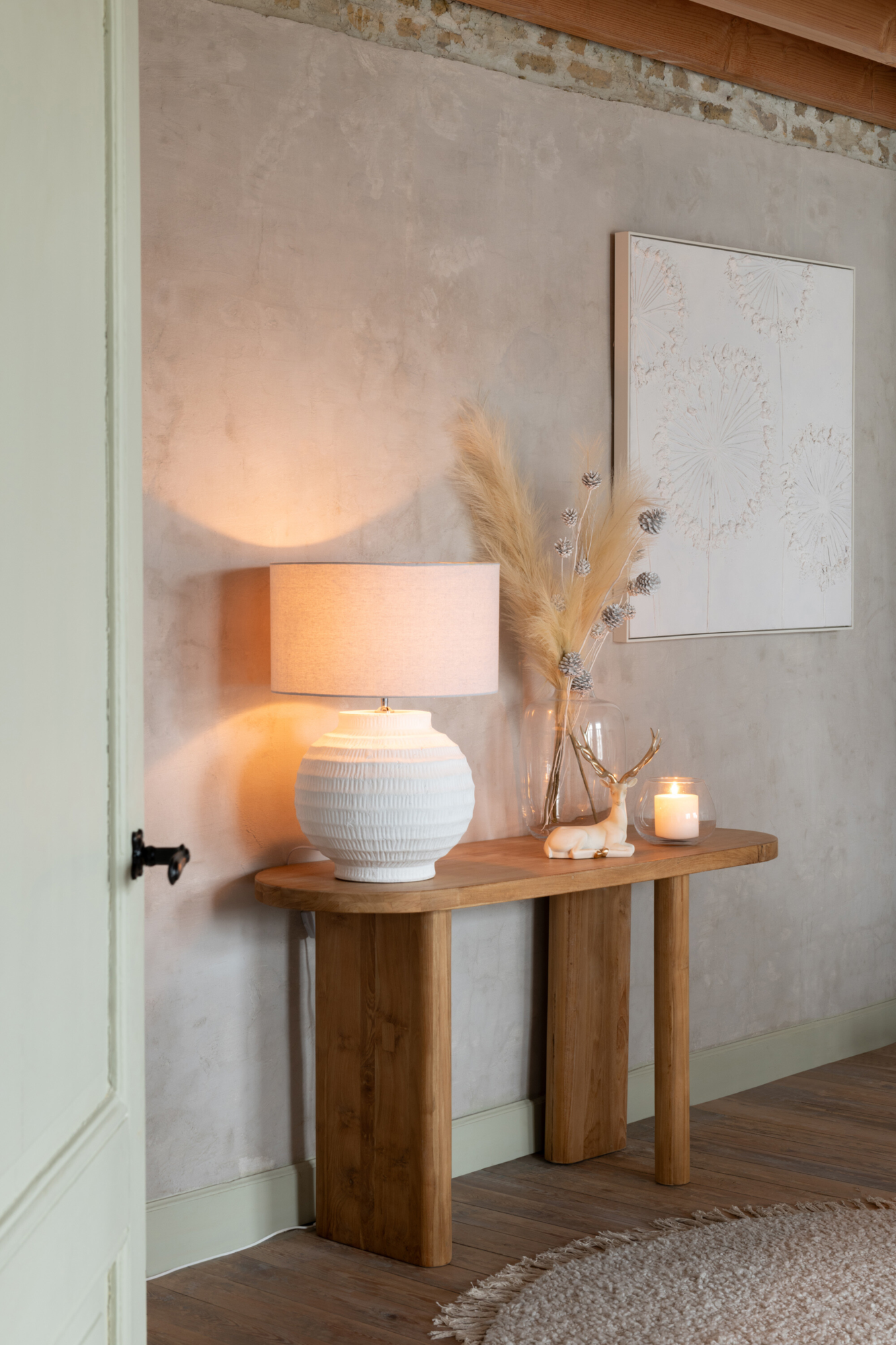 Sidetables teakhout