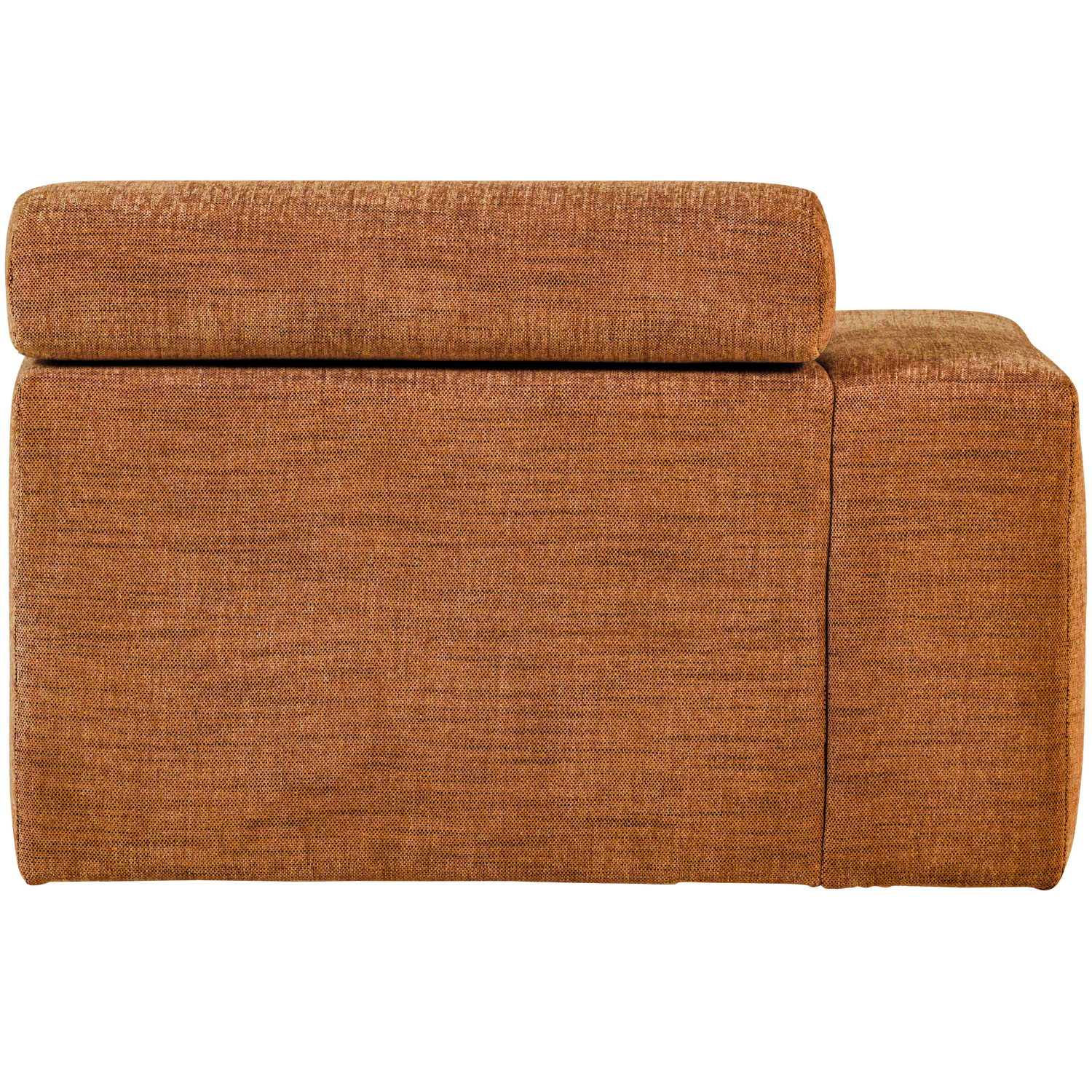 Novi chaise longue element arm links ribstof terra
