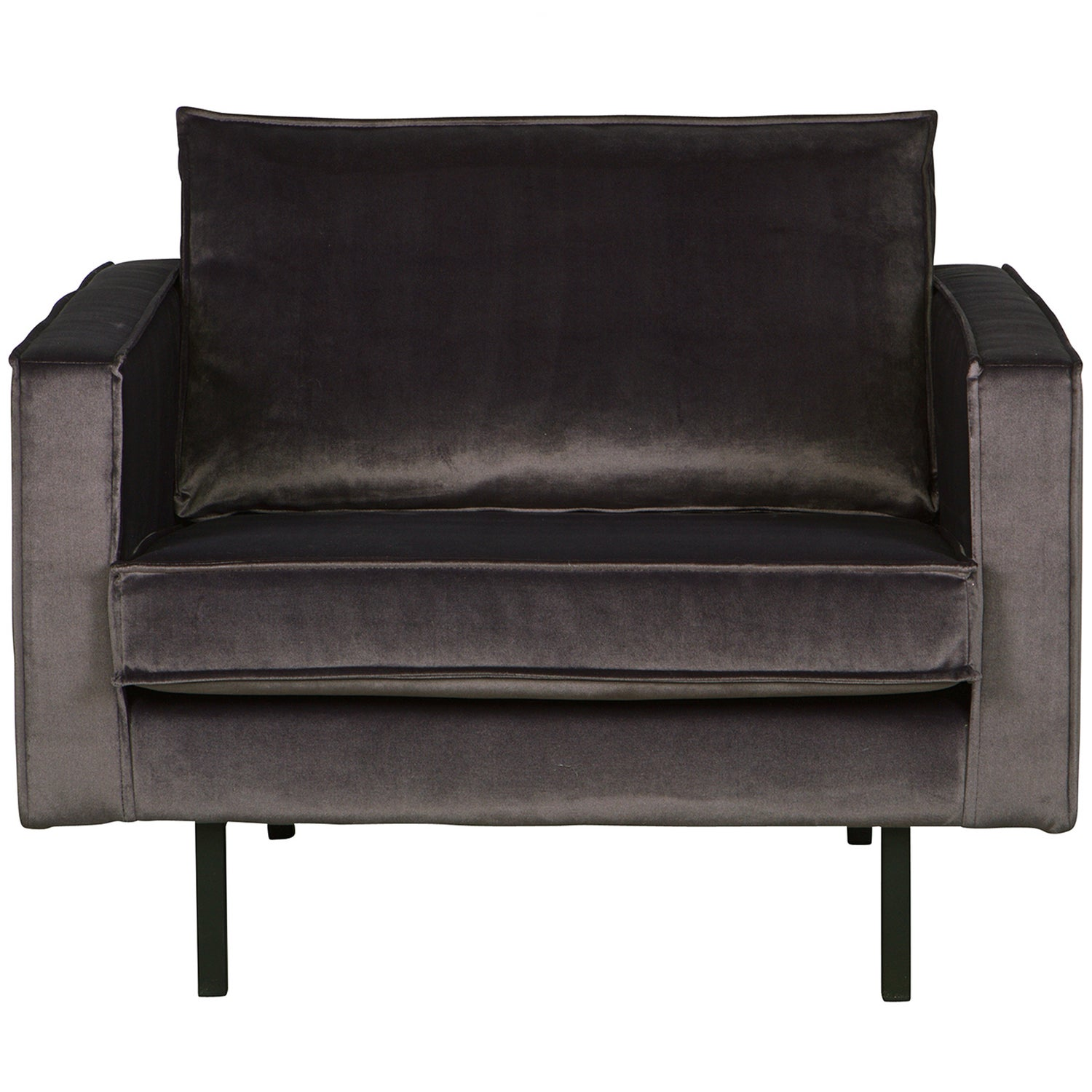 Rodeo fauteuil structure velvet frost
