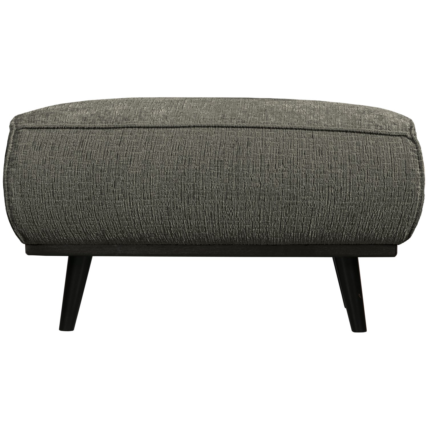 Statement hocker lichtbruin melange