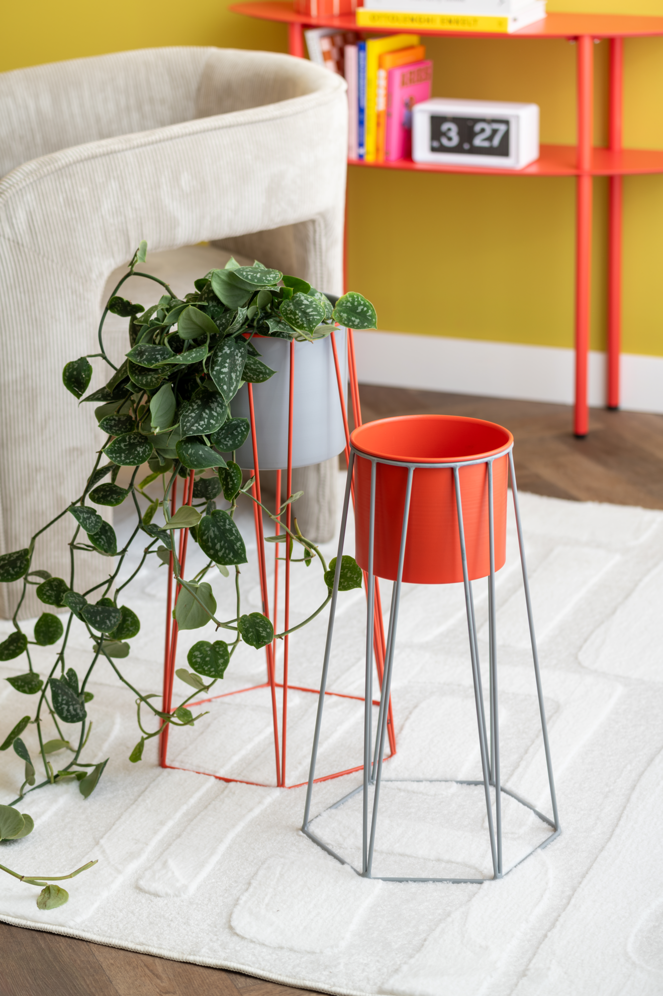 Bloempot set Cool Retro