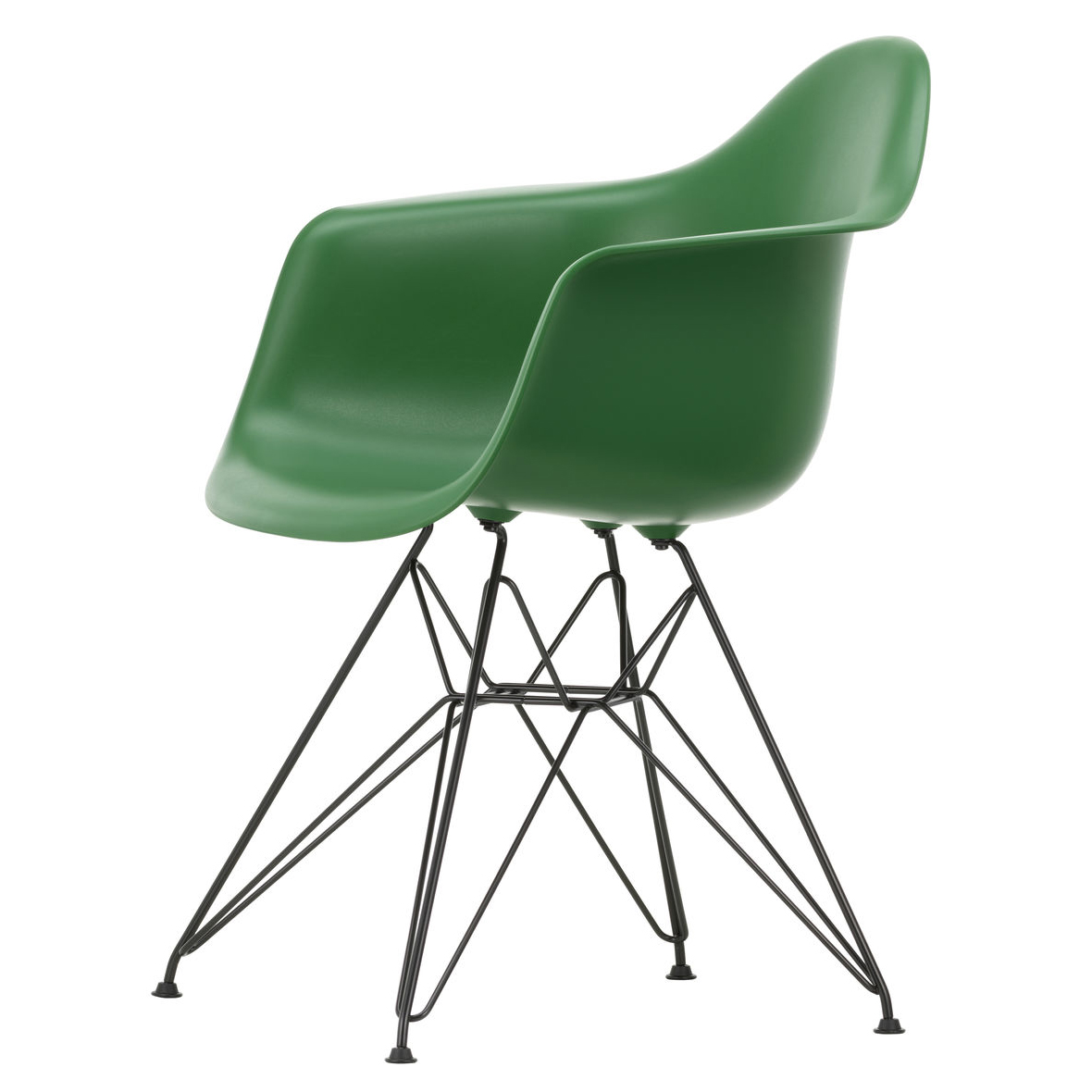 Vitra Eetkamerstoel DAR RE zwart