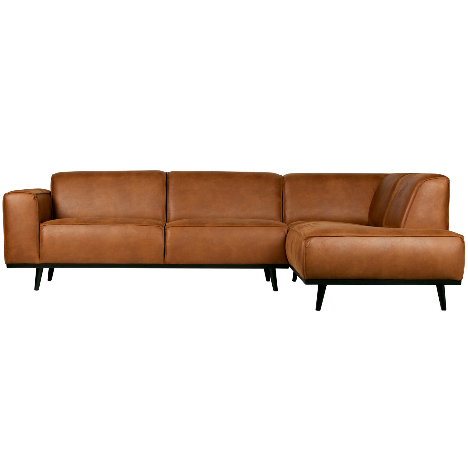 Statement hoekbank rechts chenille velvet terra
