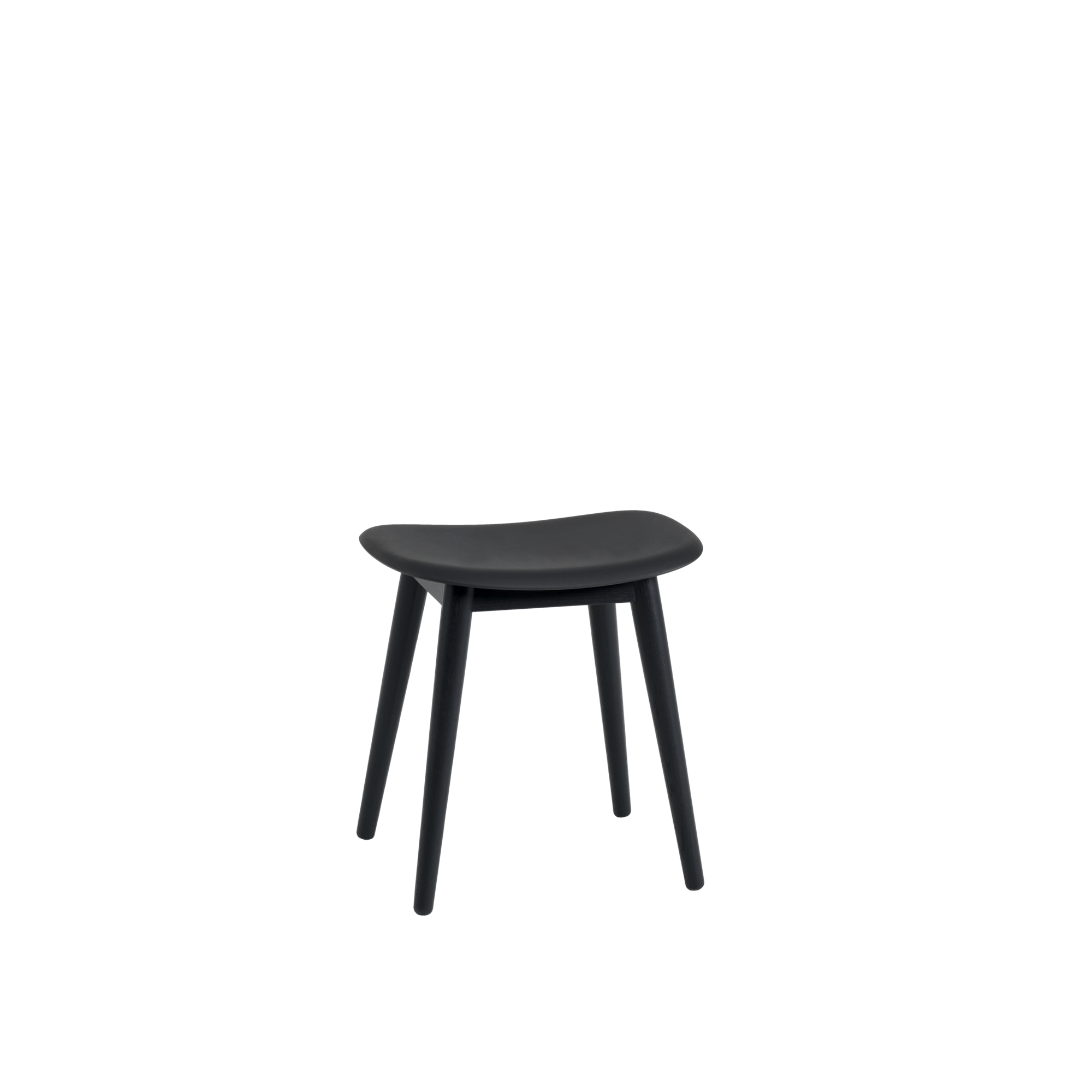 Muuto kruk Fiber Stool Wood Base