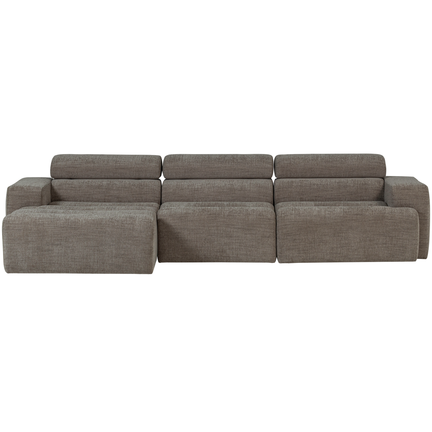 Novi chaise longue bank links oranje melange