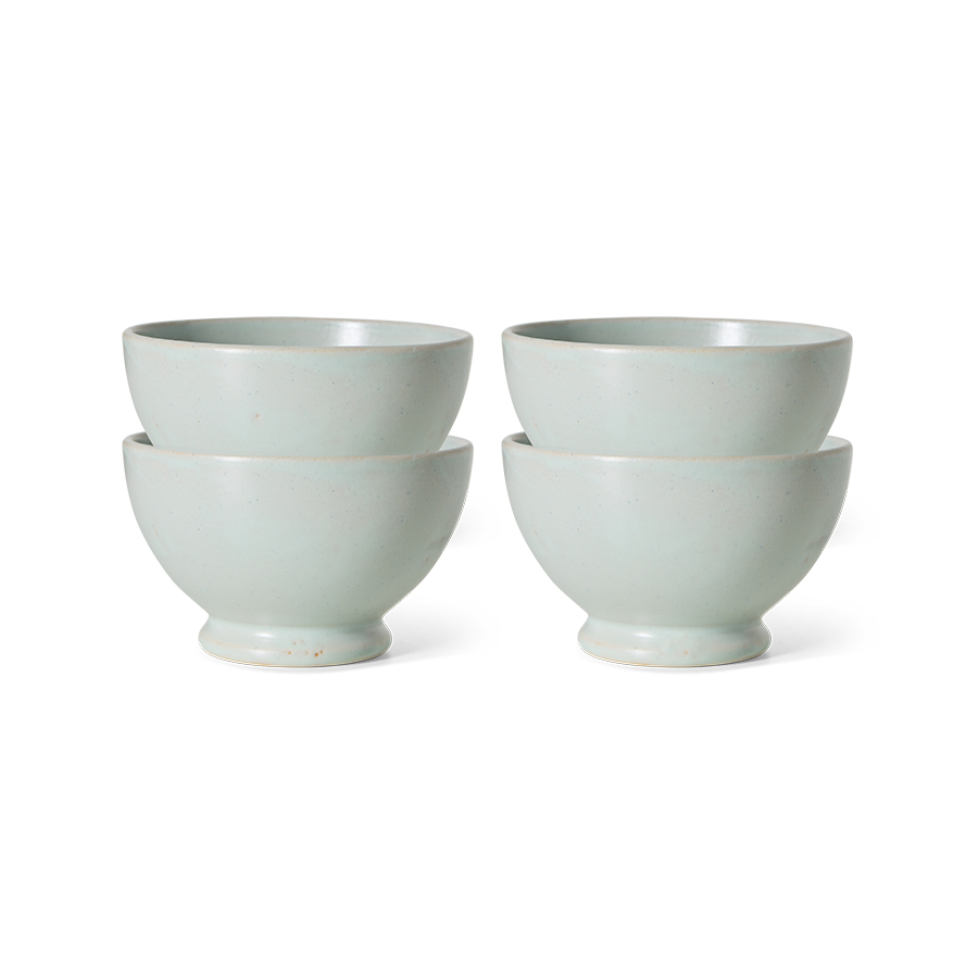 HKliving Servies Farmhouse Ceramics Schaaltjes S - set van 4