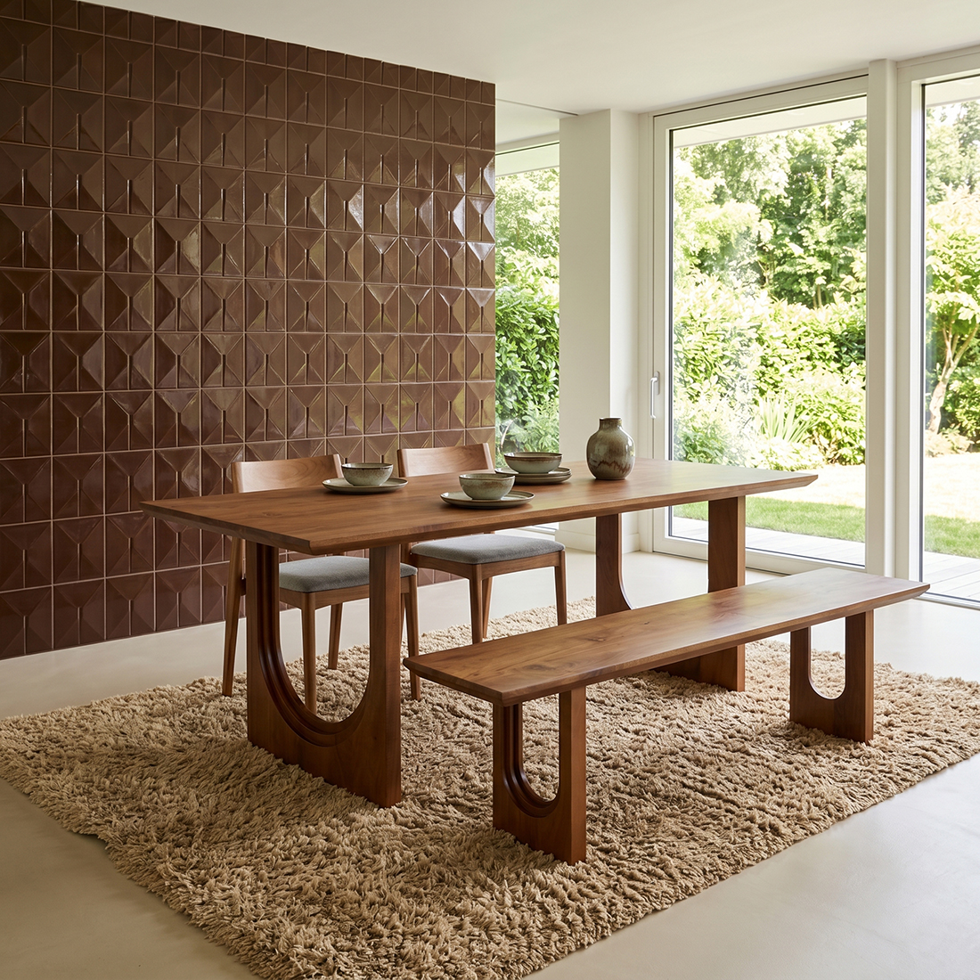 Eettafel Bullnose Chamfered