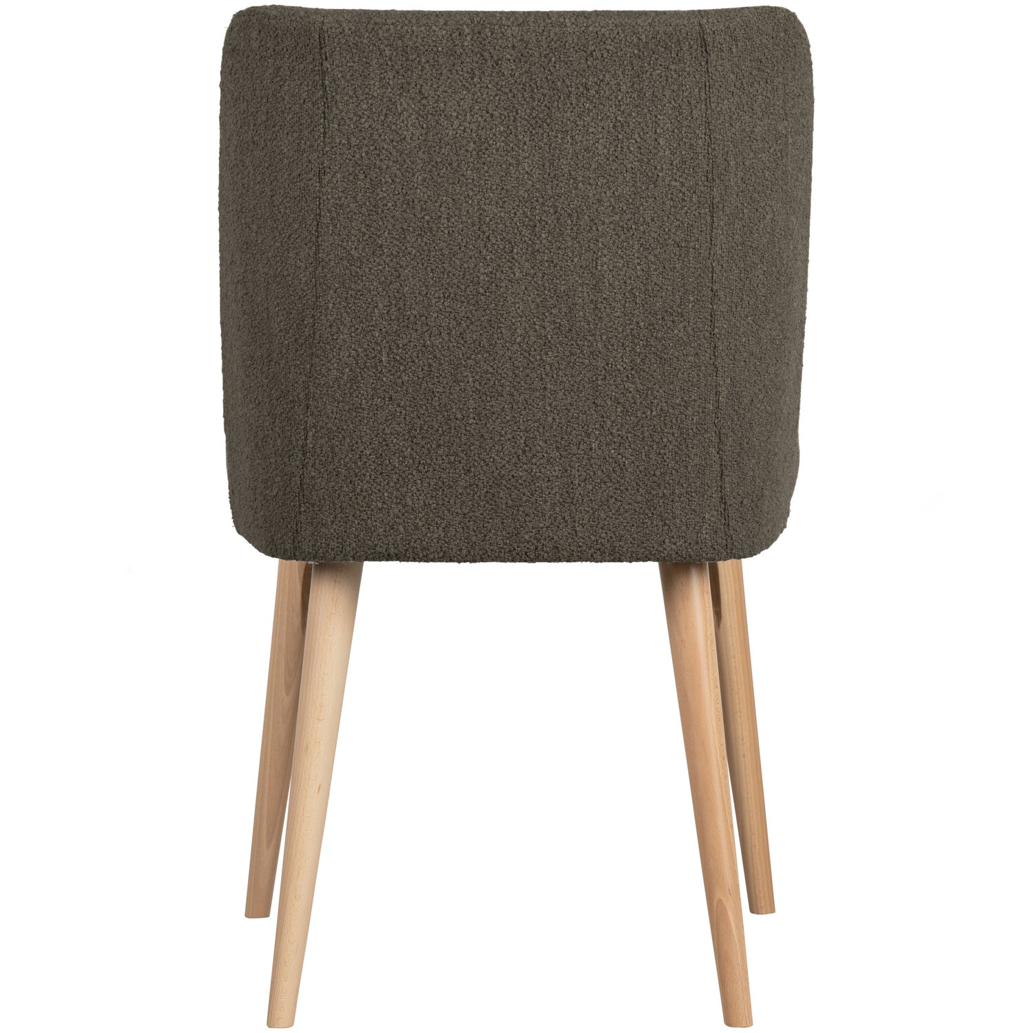Force eetkamerstoel boucle staalgrijs
