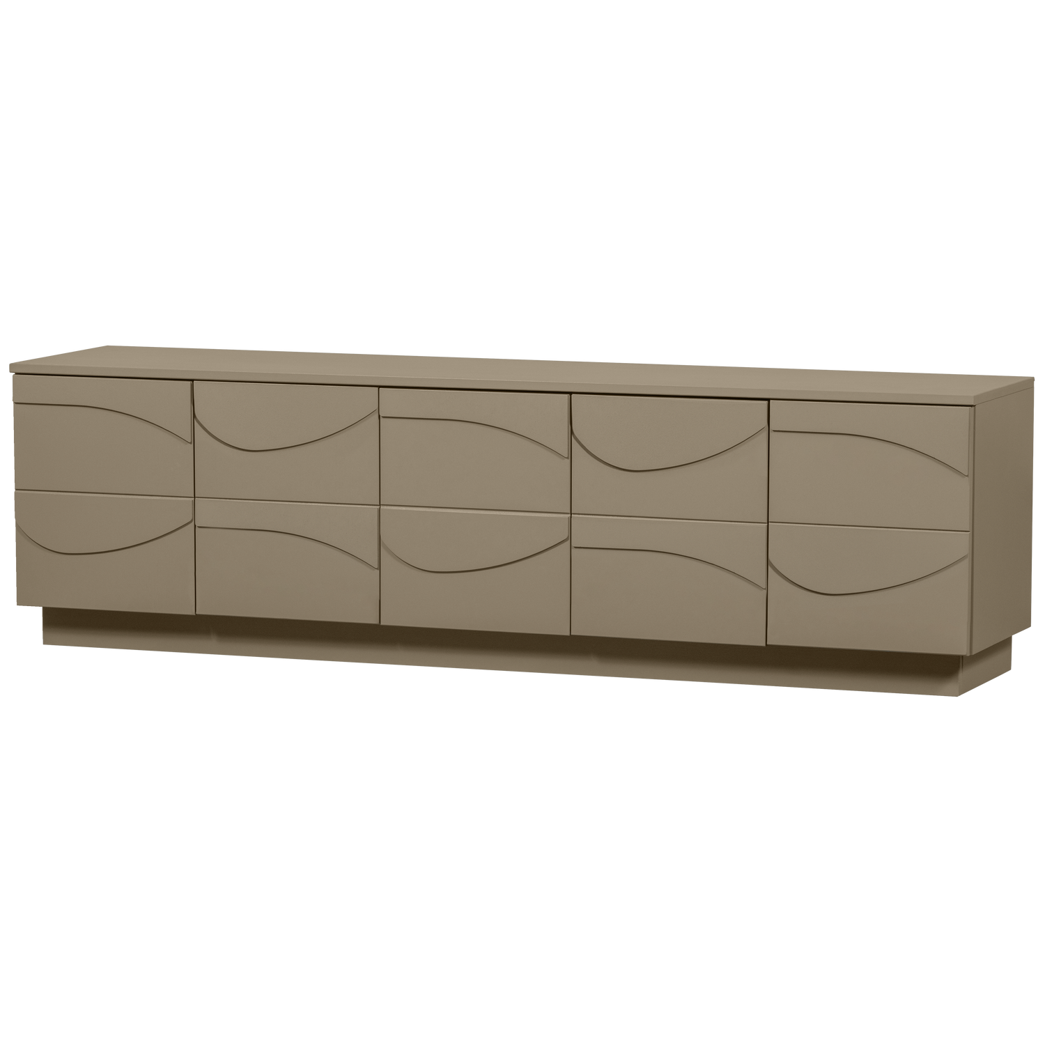 Teo tv meubel grenen mud [fsc]