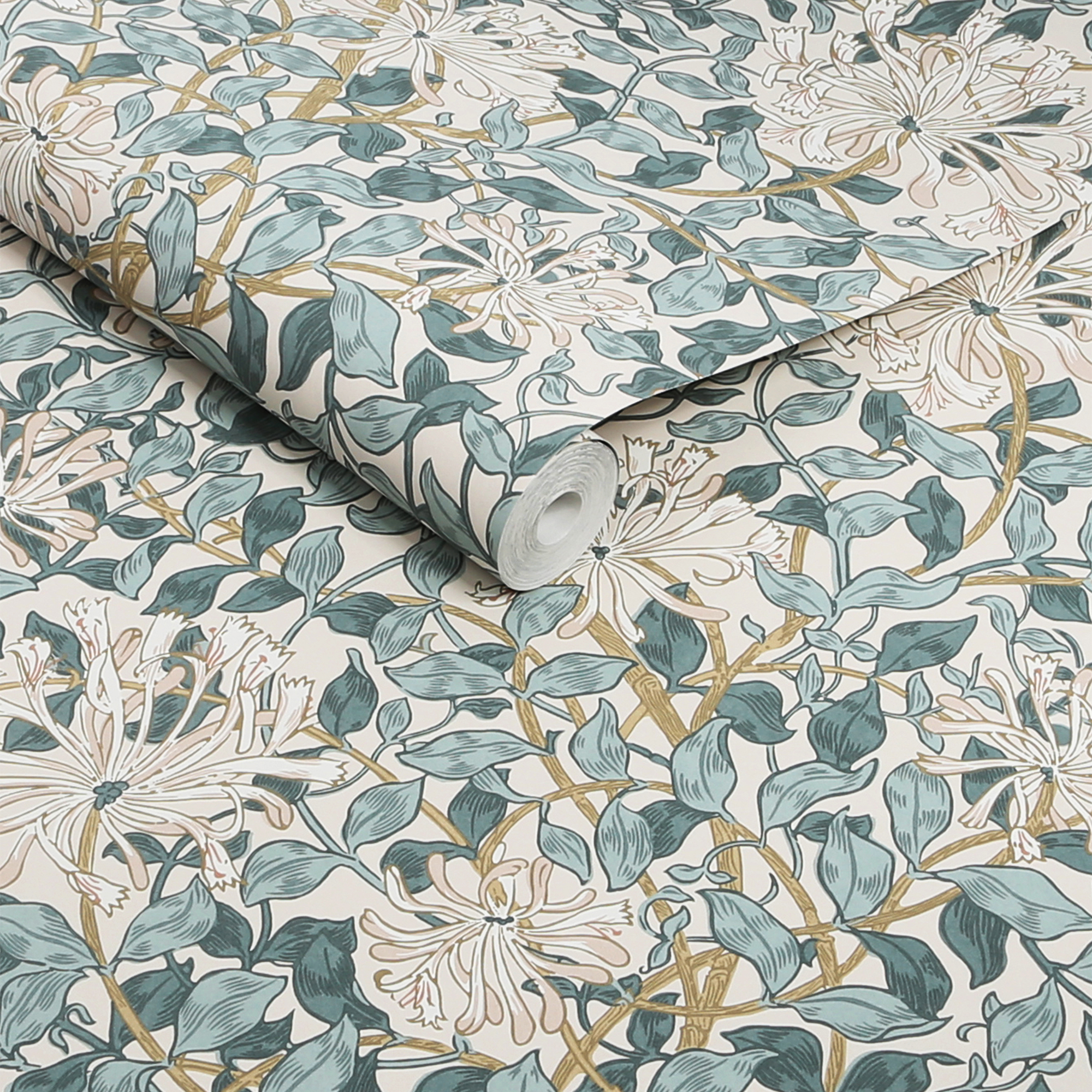 Behang William Morris at Home Honeysuckle