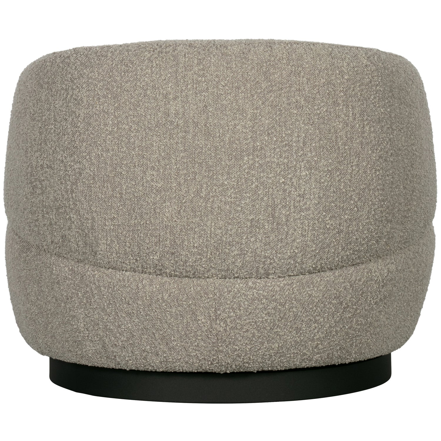 Woolly draaifauteuil boucle naturel melange