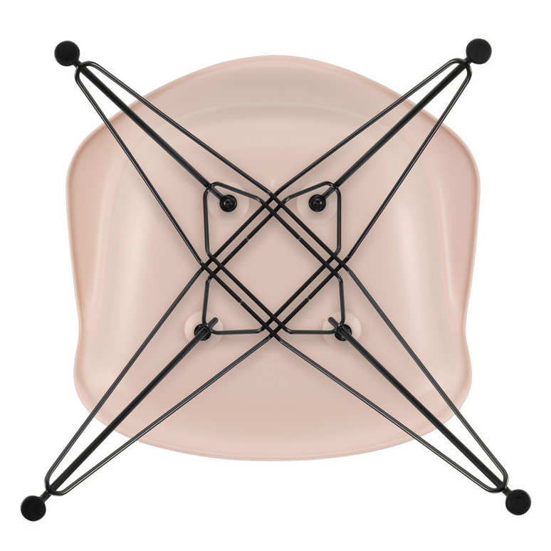 Vitra Eetkamerstoel DAR RE zwart
