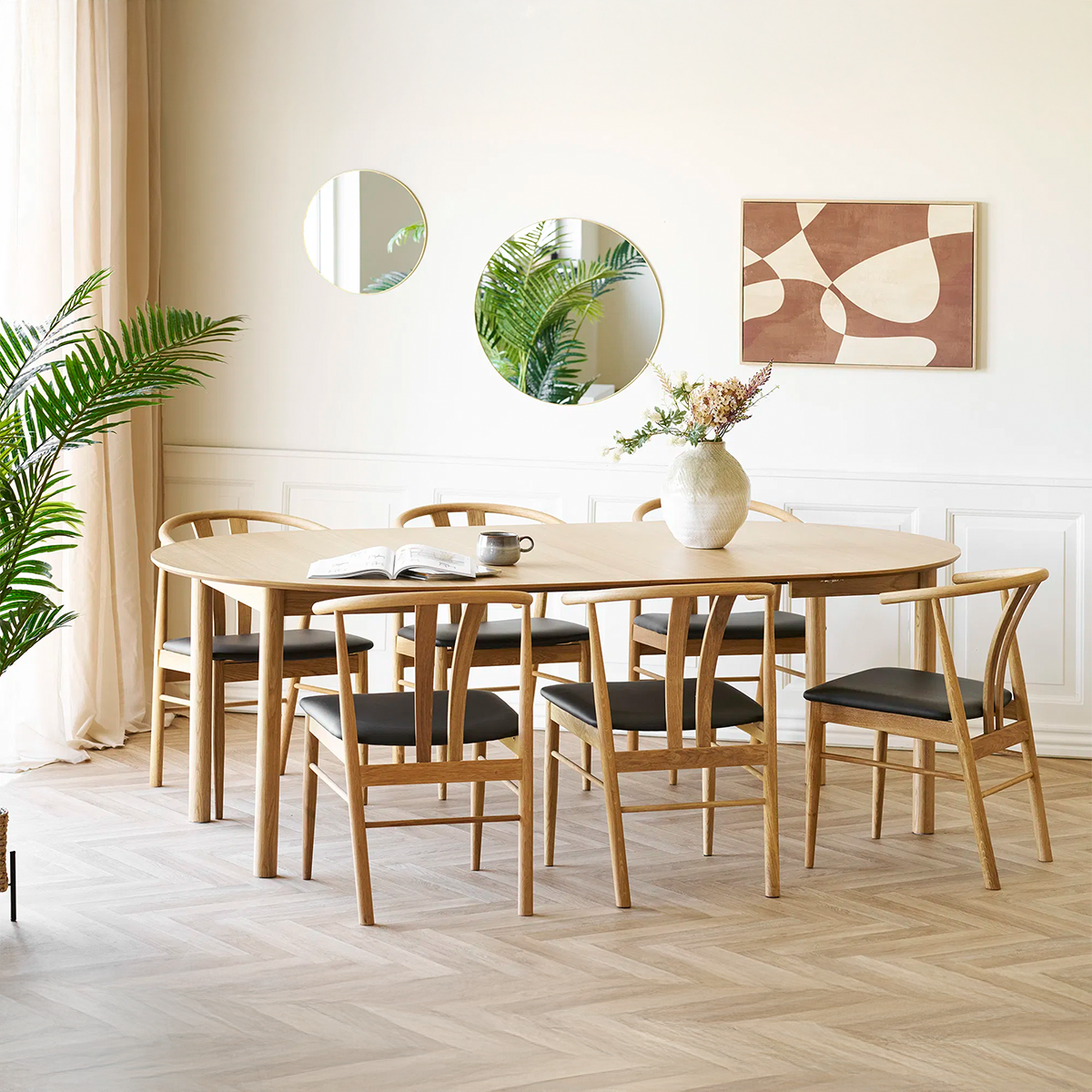 Loet eettafel 220cm