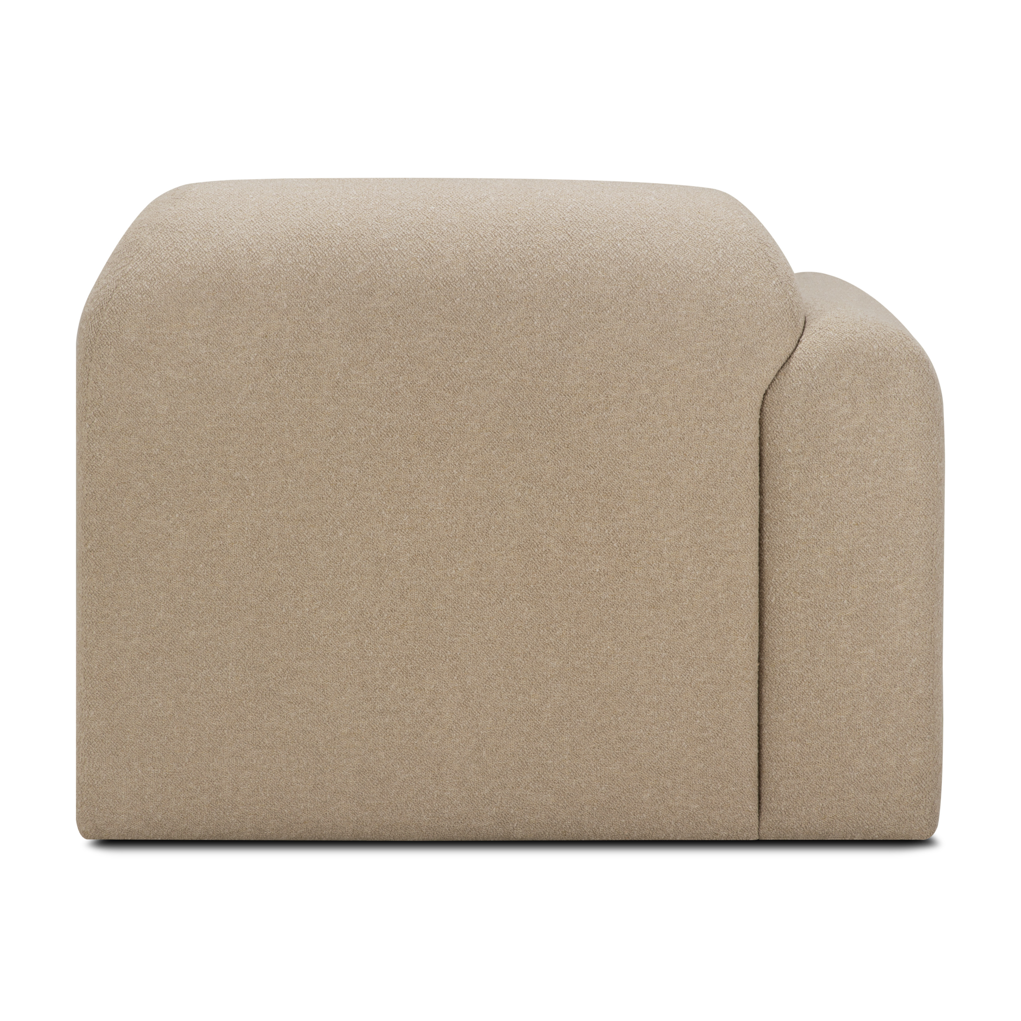 Bulky modulaire sofa - almond