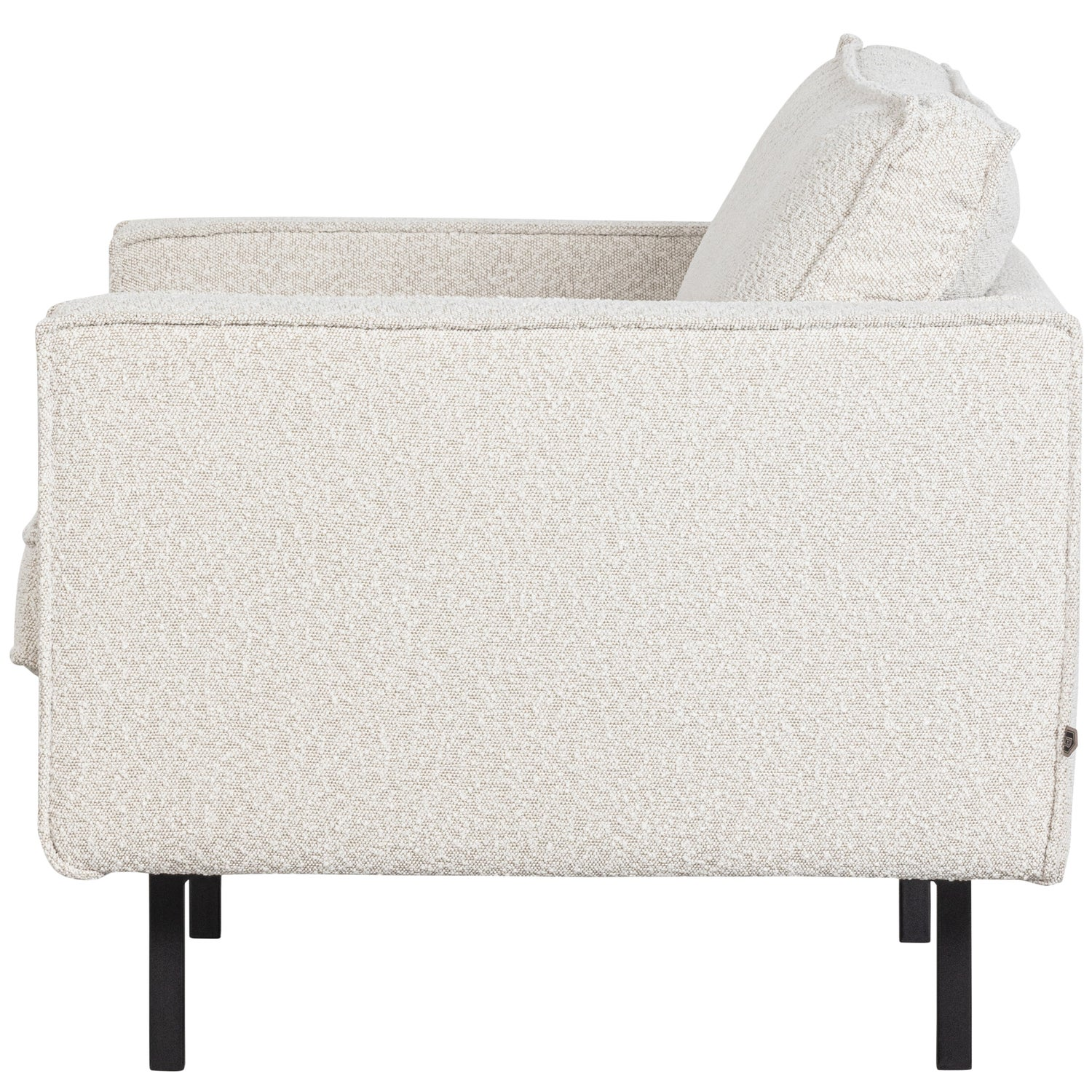 Rodeo fauteuil structure velvet frost