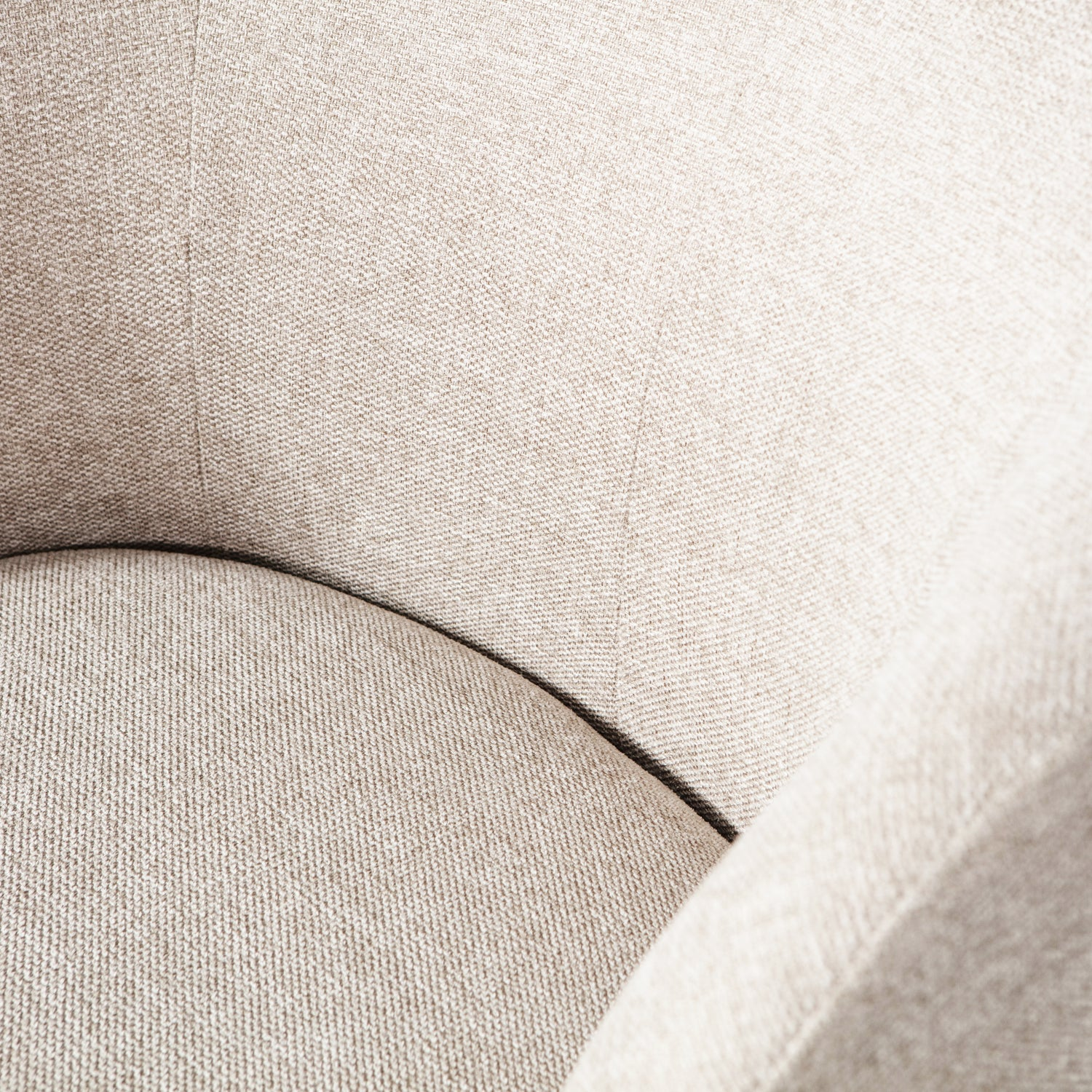Serra draaifauteuil naturel melange