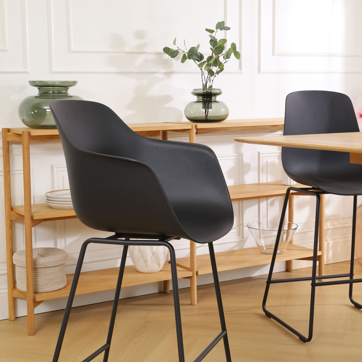 Nino-puk zwart 65cm