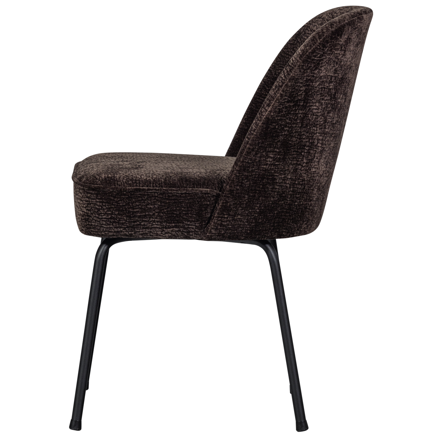 Vogue eetkamerstoel structure velvet brass