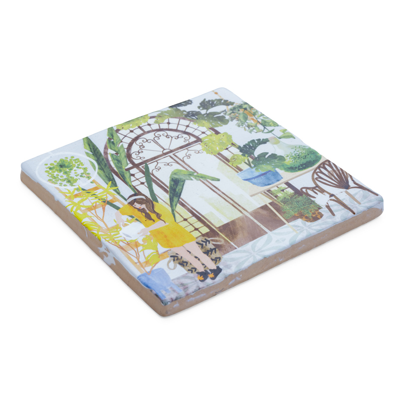 StoryTiles wandtegel Mijn groene oase