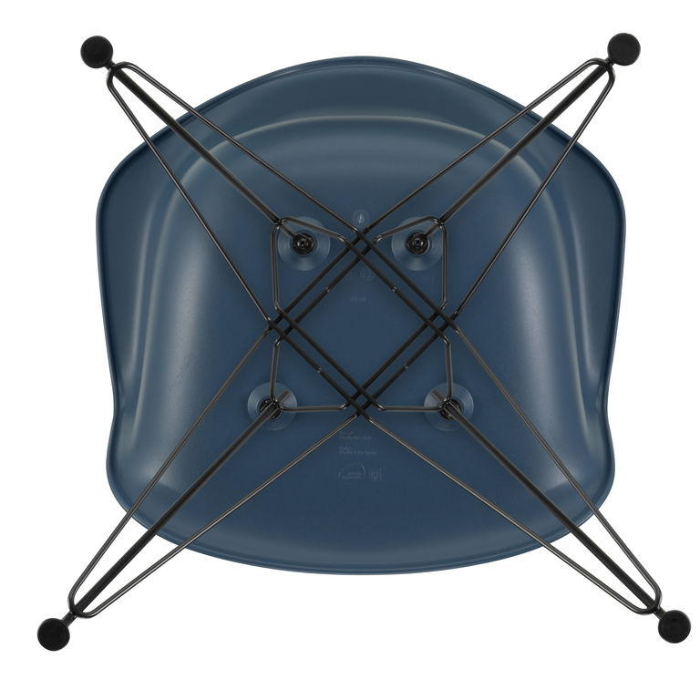 Vitra Eetkamerstoel DAR RE zwart