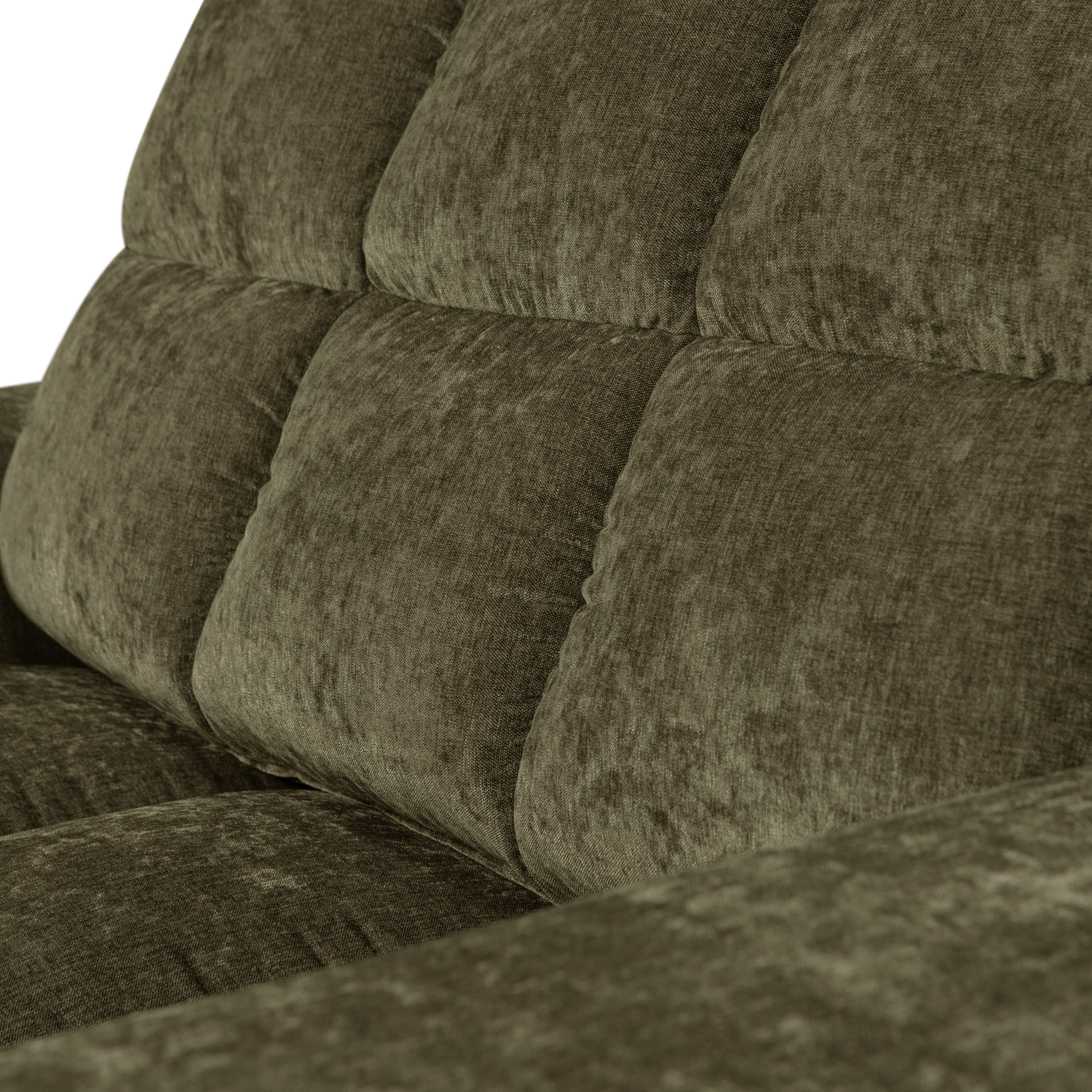 Second date loveseat velvet warmgrijs